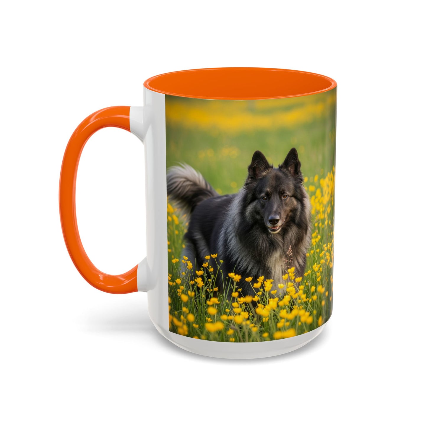 Belgian Sheepdog Accent Coffee Mug - Perfect Gift for Dog Lovers
