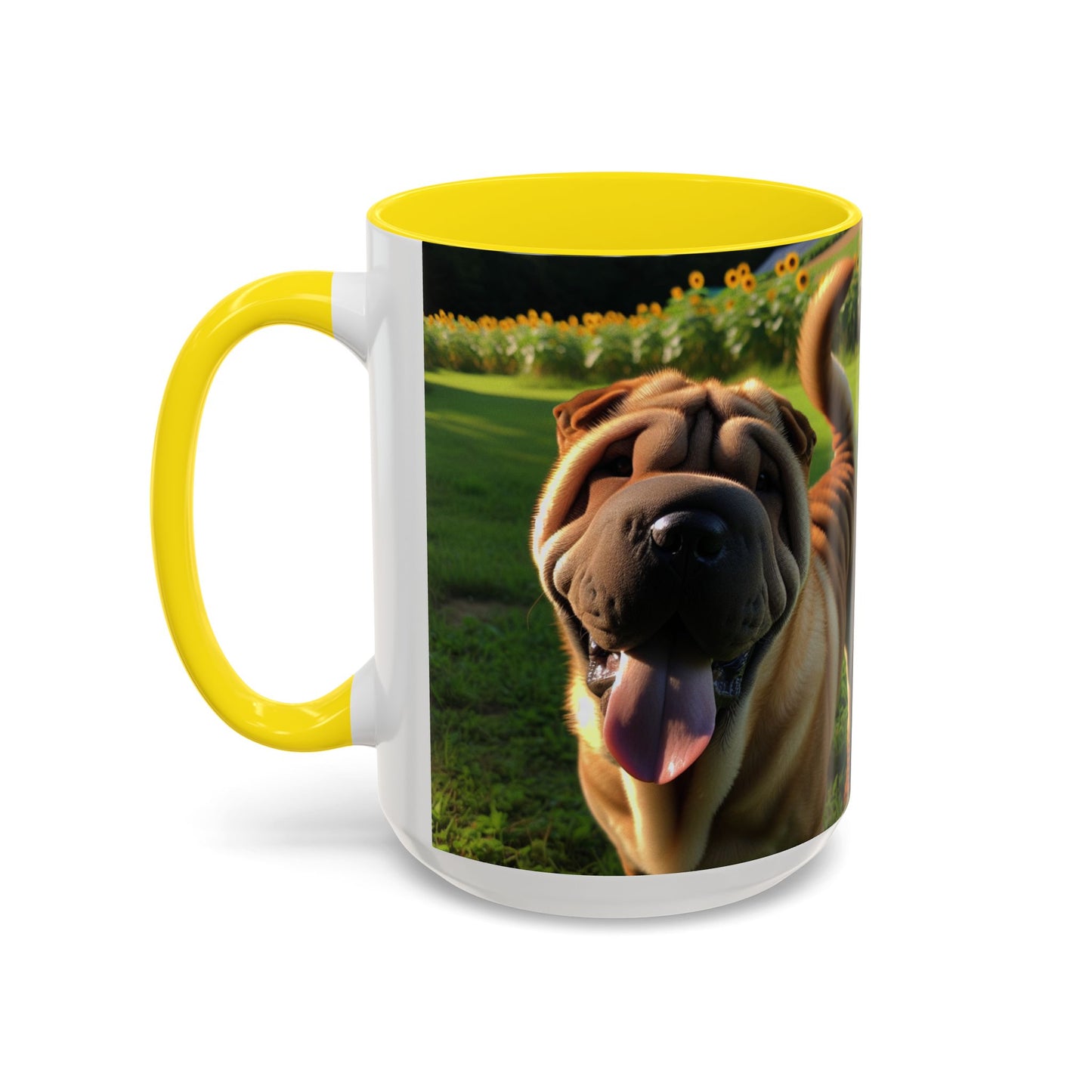 Shar-Pei Accent Coffee Mug - Perfect Gift for Dog Lovers