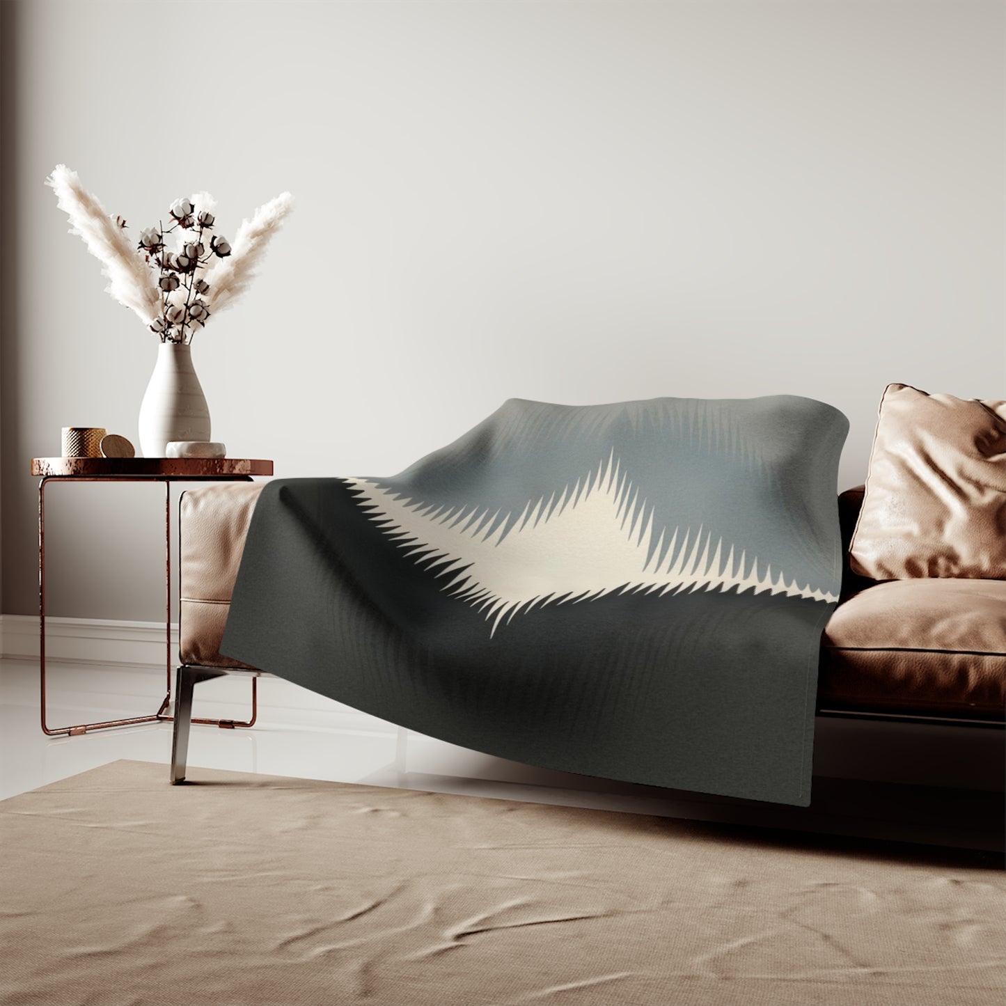 Optical Illusion Sweatshirt Blanket