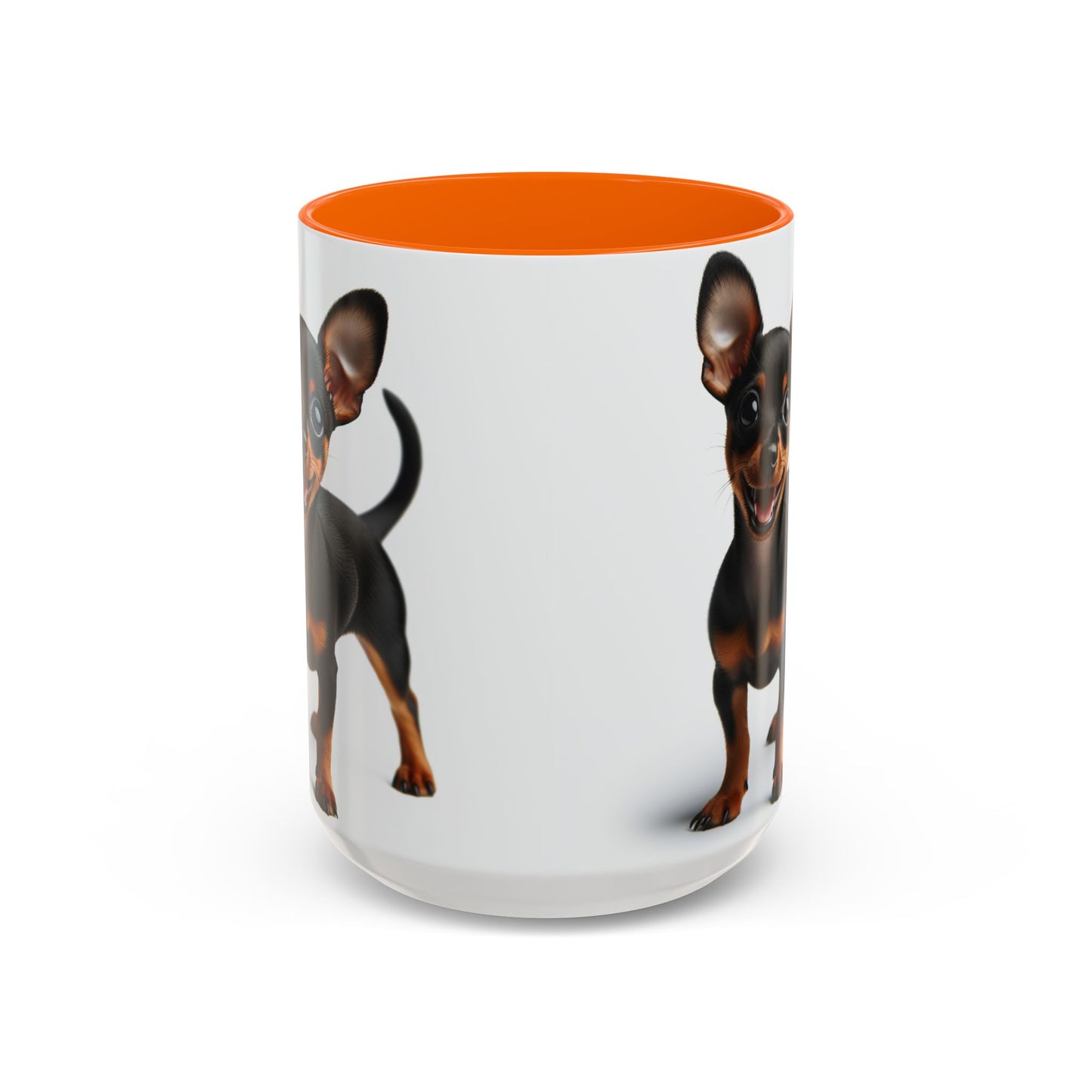 Miniature Pinscher Accent Coffee Mug - Perfect Gift for Dog Lovers