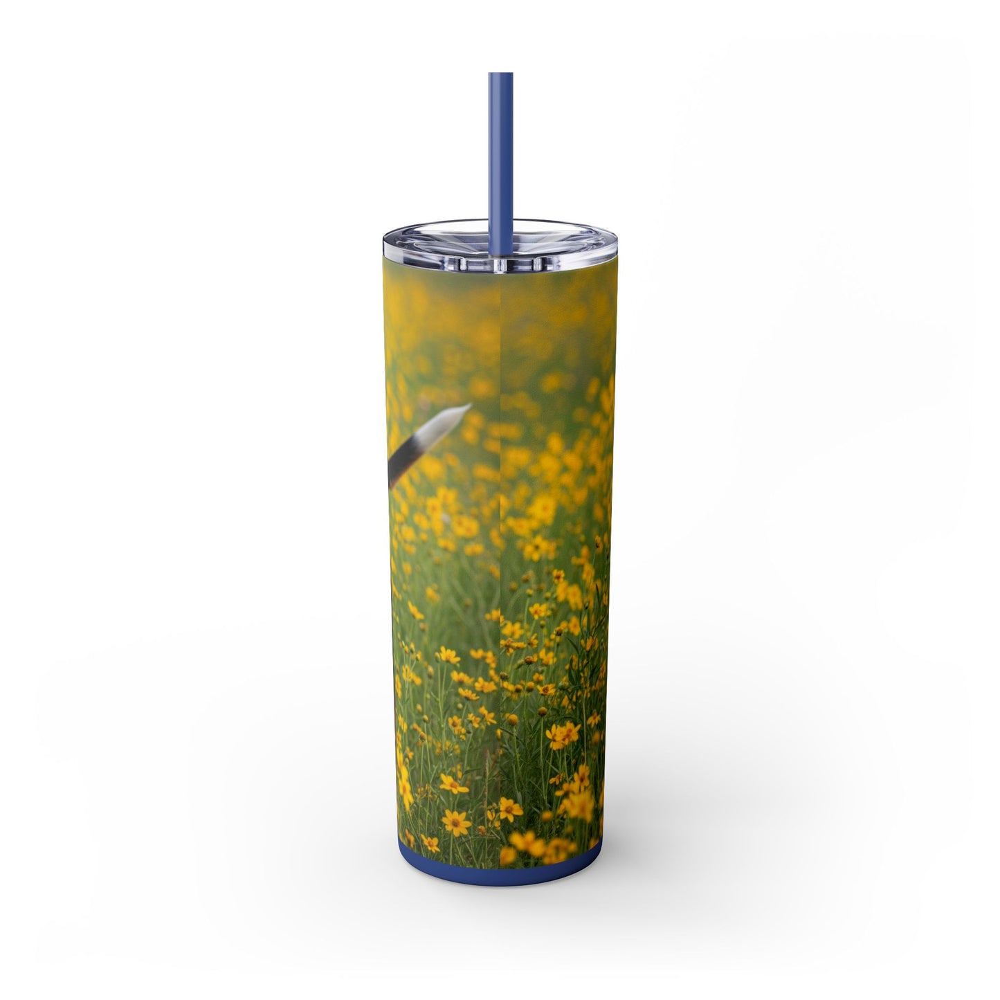 American English Coonhound Tumbler with Straw, 20oz