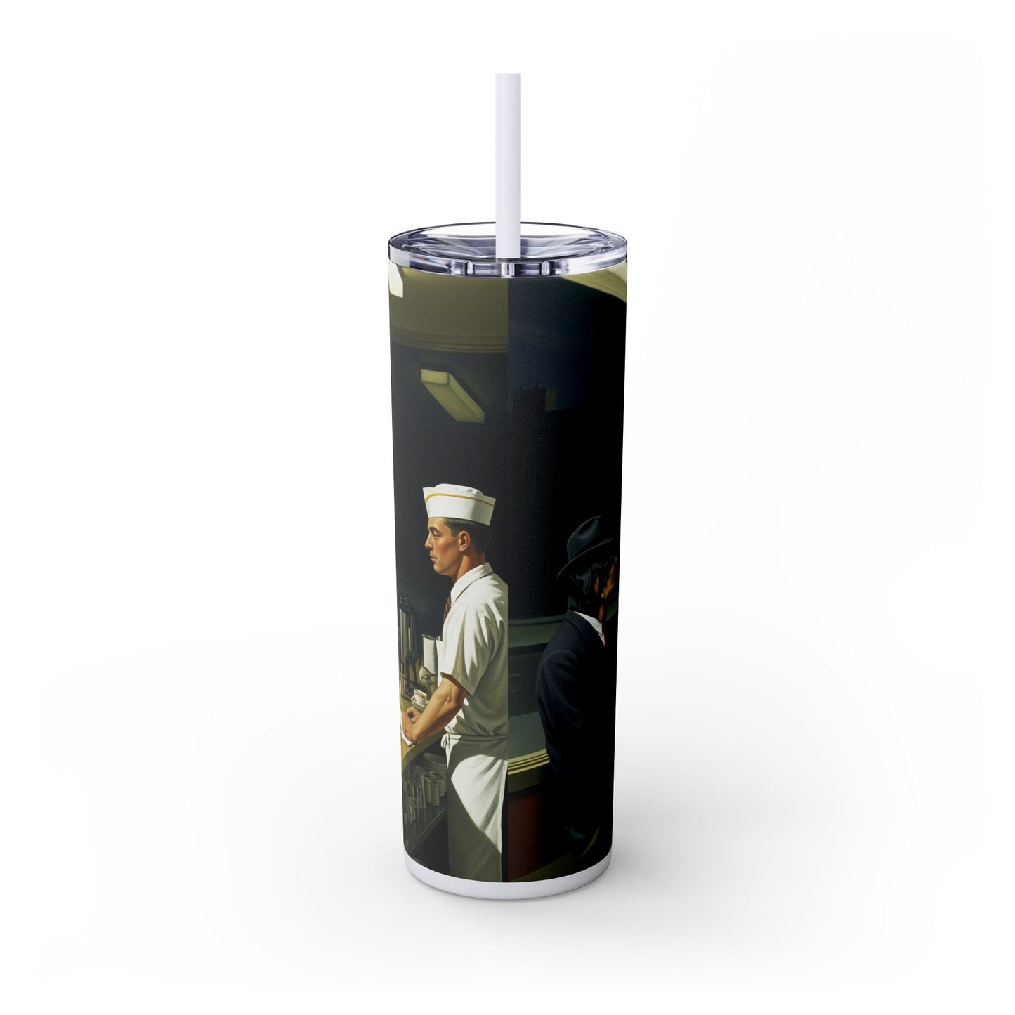 Rottweiler Tumbler with Straw, 20oz