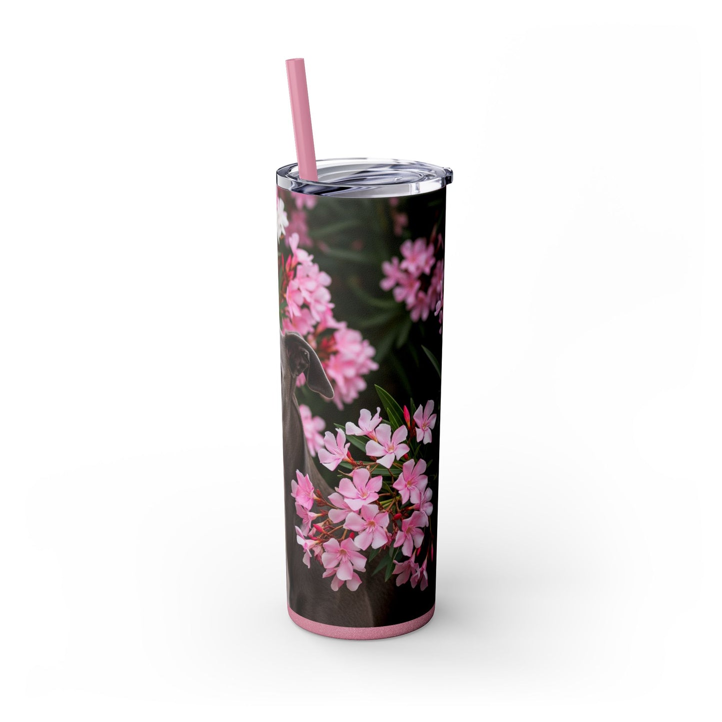 Greyhound Tumbler with Straw, 20oz
