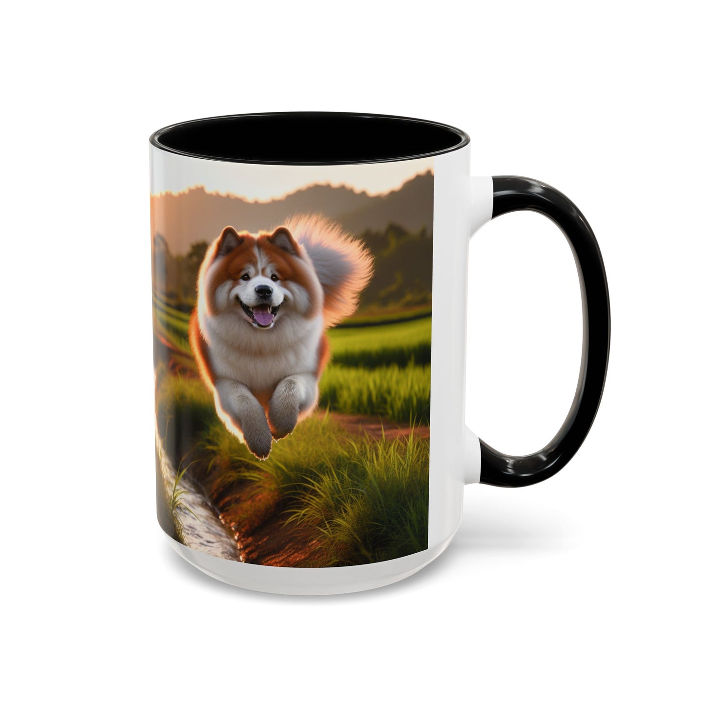 Thai Bangkaew Accent Coffee Mug - Perfect Gift for Dog Lovers