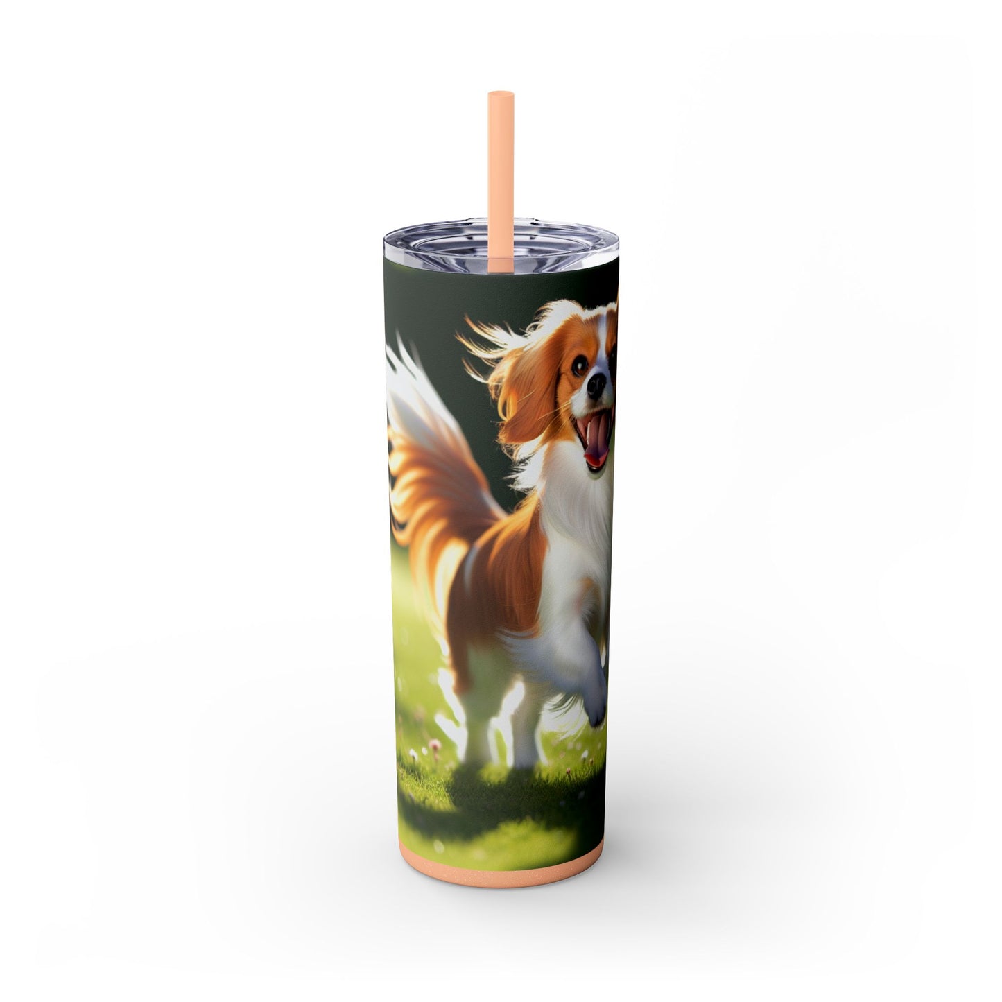 Nederlandse Kooikerhondje Tumbler with Straw, 20oz