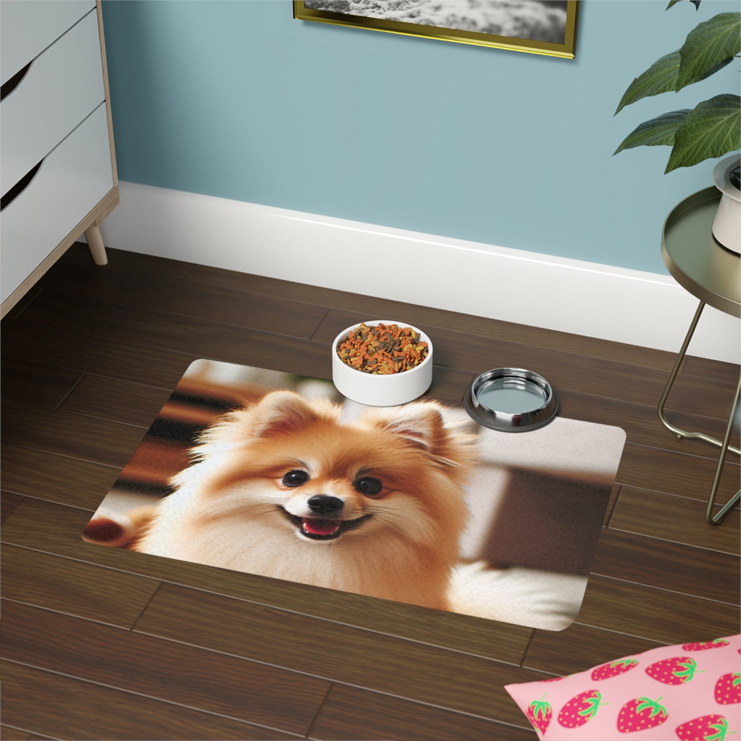 Pet Food Mat (12x18) - German Spitz