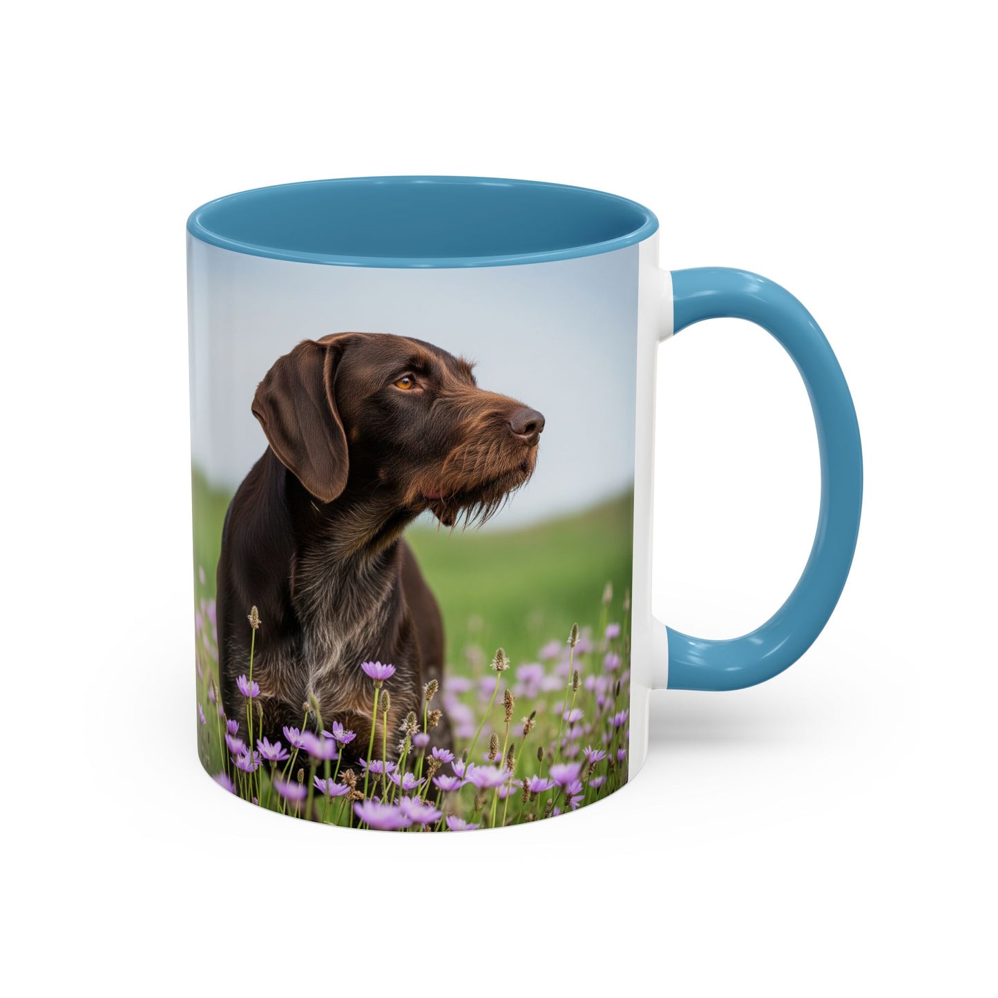 German Wirehaired Pointer Accent Coffee Mug - Perfect Gift for Dog Lovers