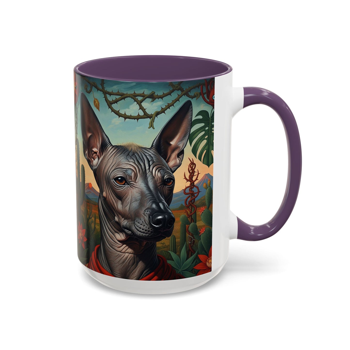 Xoloitzcuintli Accent Coffee Mug - Perfect Gift for Dog Lovers