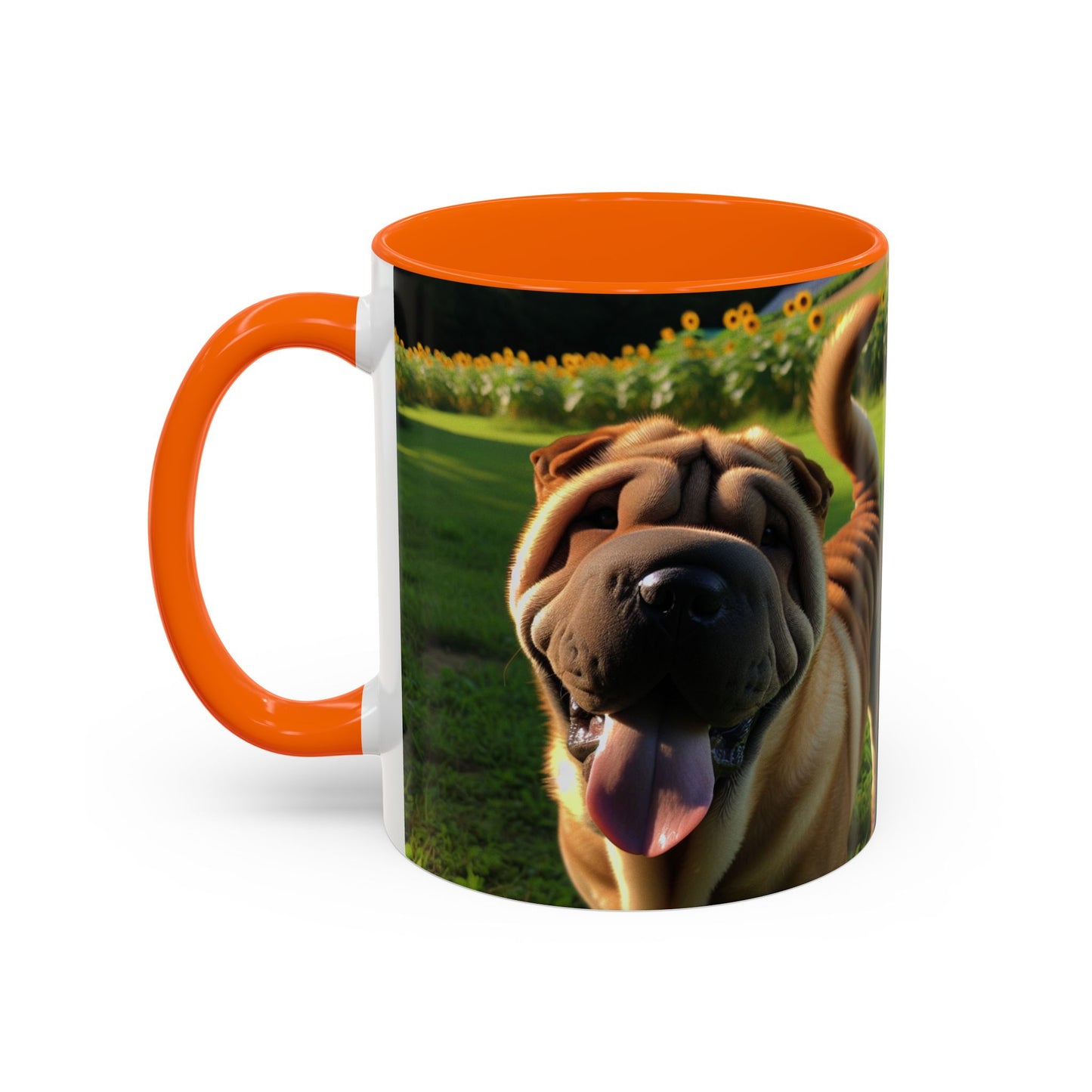 Shar-Pei Accent Coffee Mug - Perfect Gift for Dog Lovers