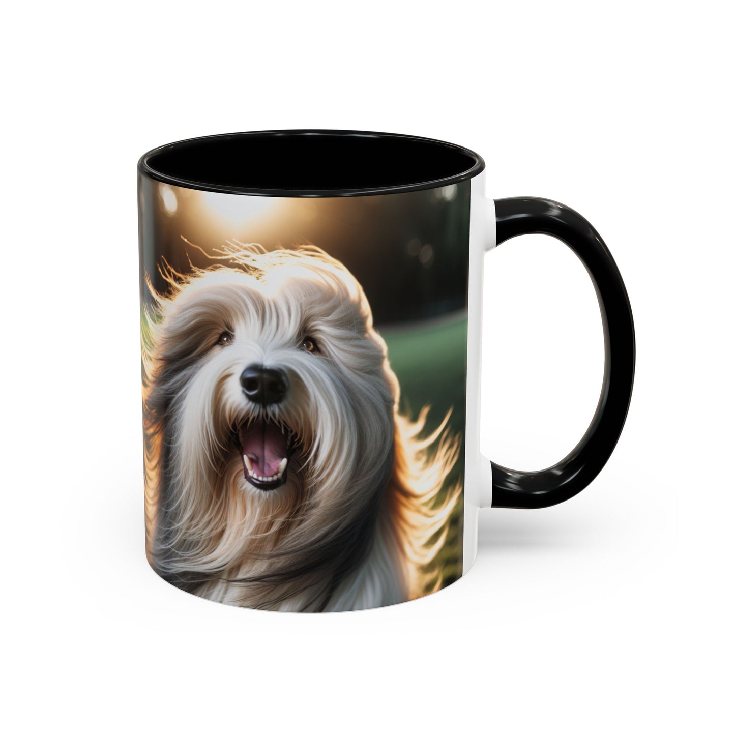 Bearded Collie Accent Coffee Mug - Perfect Gift for Dog Lovers