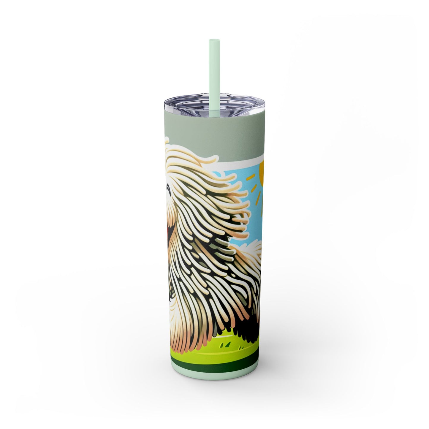 Komondor Tumbler with Straw, 20oz