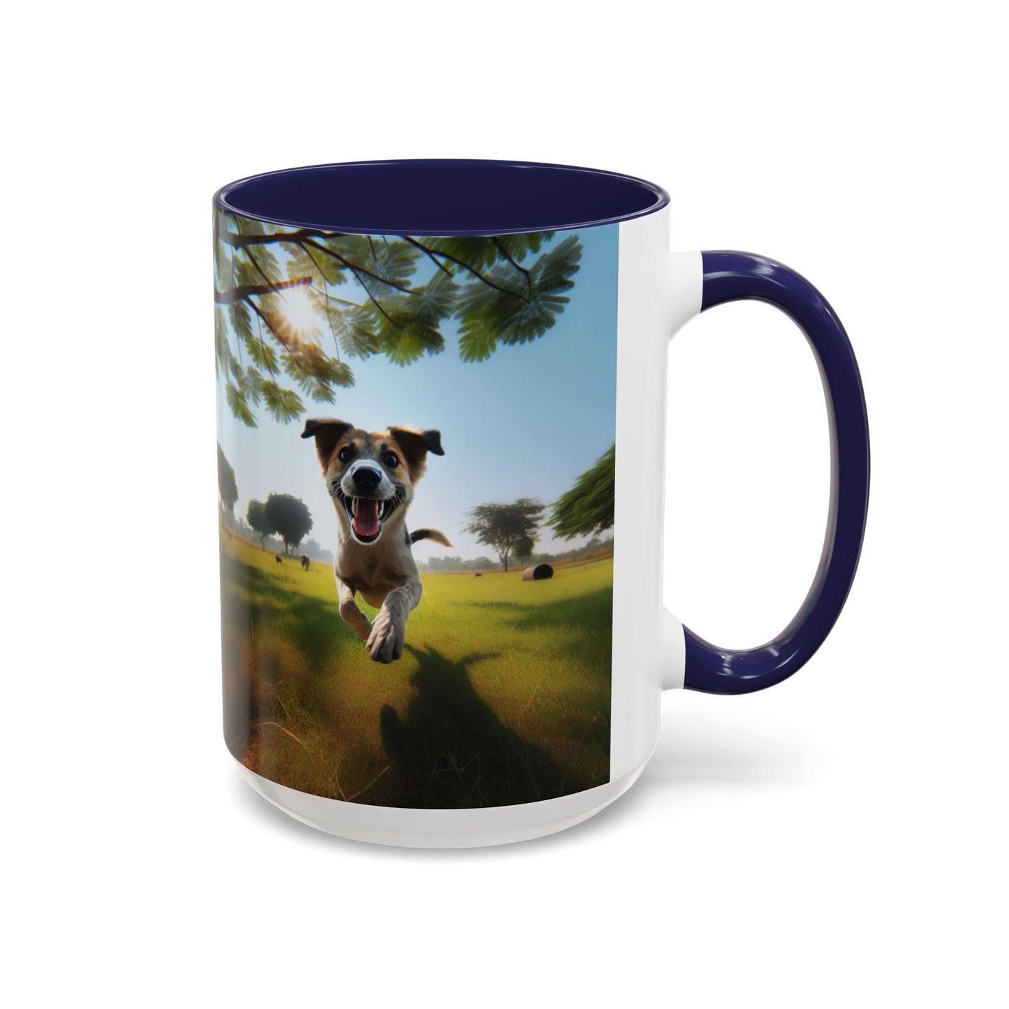 Indian Pariah Dog Accent Coffee Mug - Perfect Gift for Dog Lovers