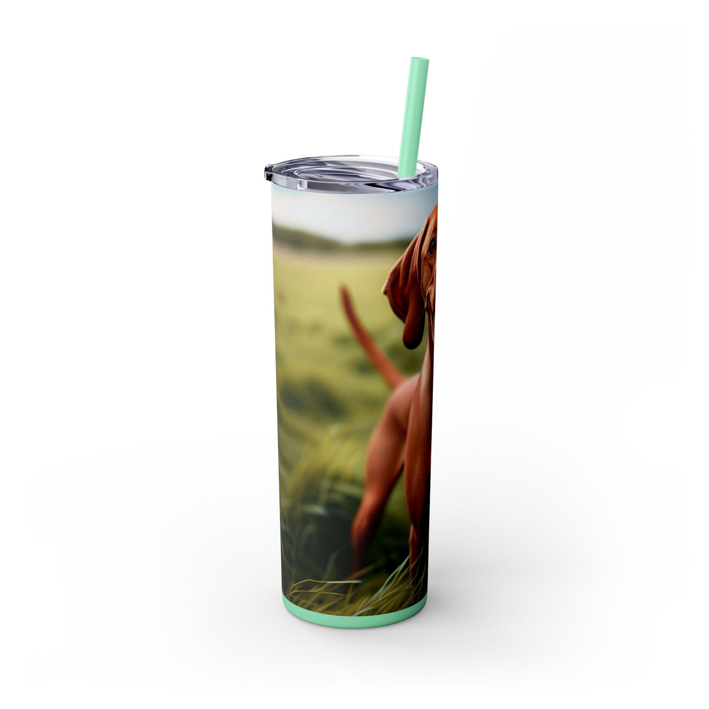 Hungarian Vizsla Tumbler with Straw, 20oz