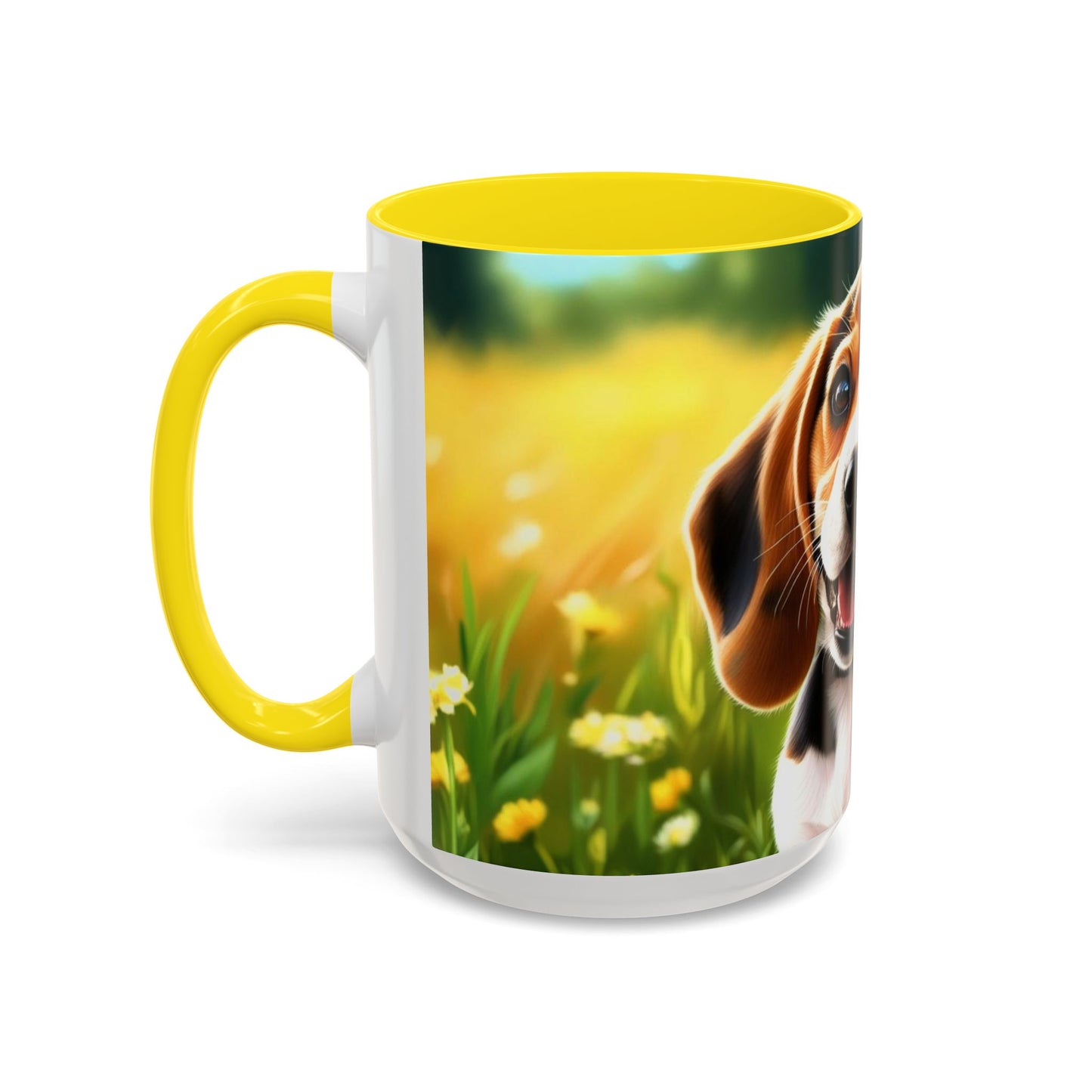 Beagle Accent Coffee Mug - Perfect Gift for Dog Lovers