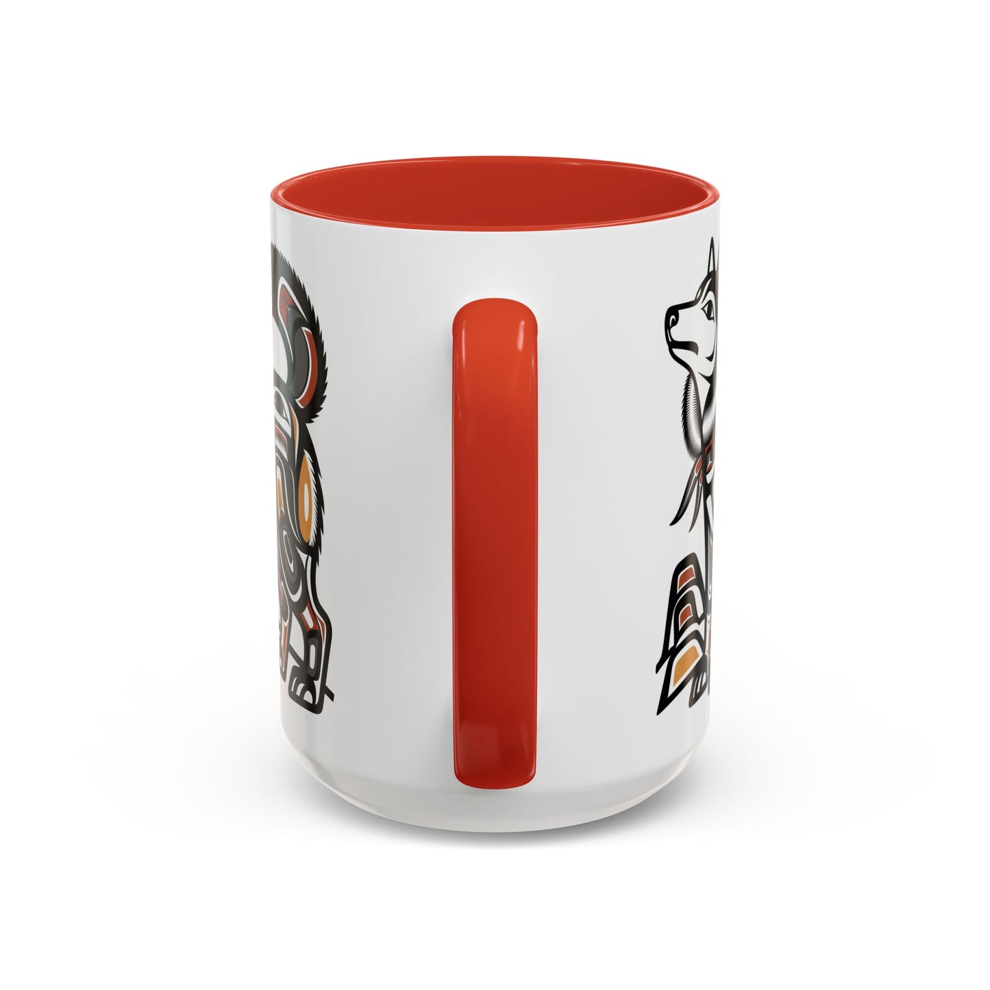 Siberian Husky Accent Coffee Mug - Perfect Gift for Dog Lovers
