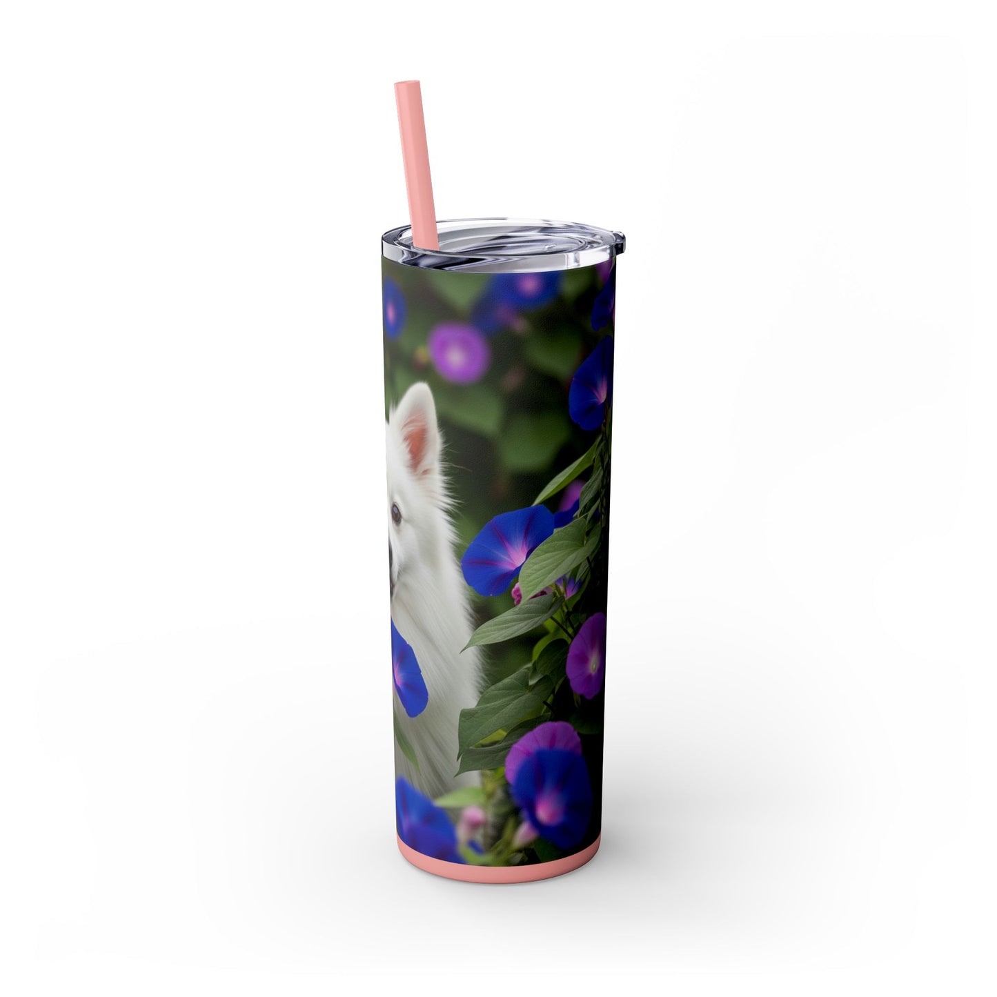 Japanese Spitz Tumbler with Straw, 20oz