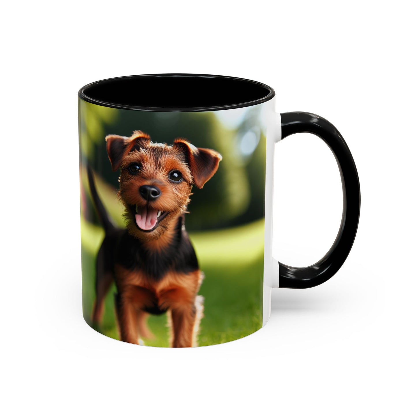 Deutscher Jagdterrier Accent Coffee Mug - Perfect Gift for Dog Lovers