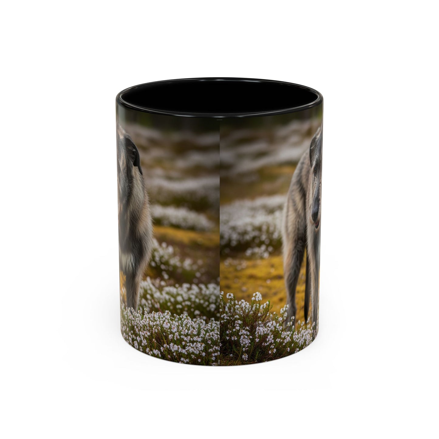 Irish Wolfhound Accent Coffee Mug - Perfect Gift for Dog Lovers