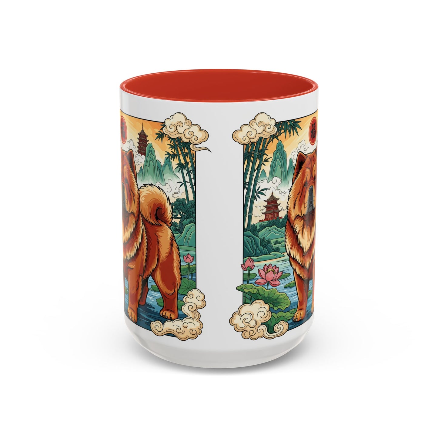 Chow Chow Accent Coffee Mug - Perfect Gift for Dog Lovers