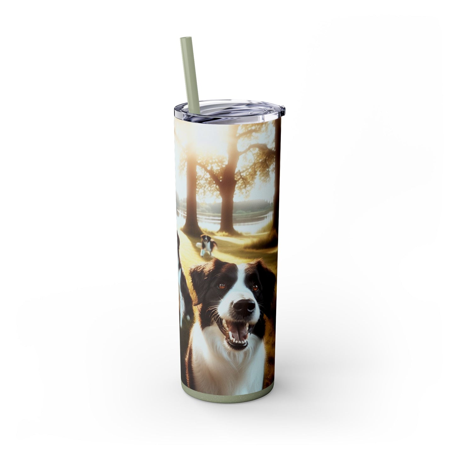 Stabyhouns Tumbler with Straw, 20oz