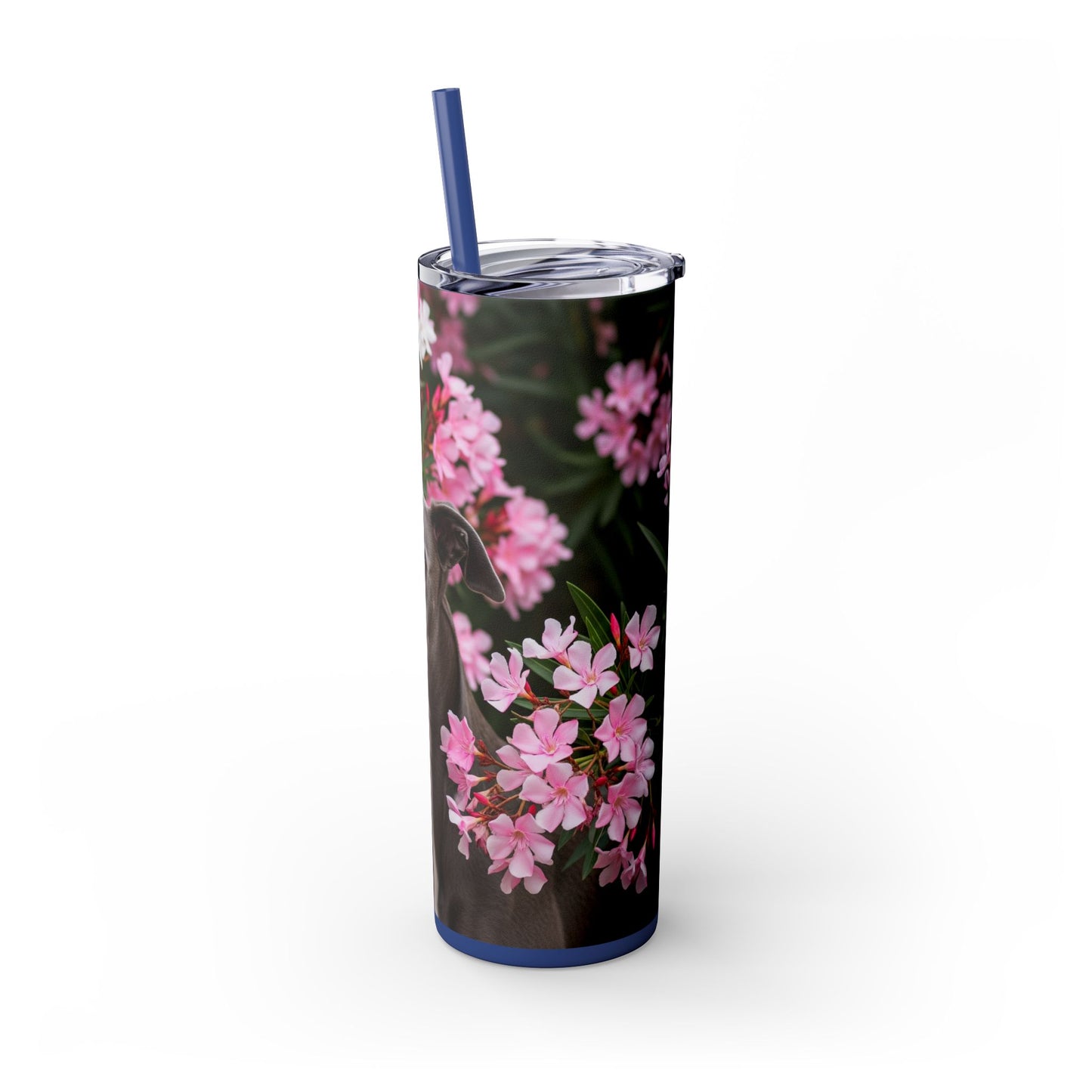 Greyhound Tumbler with Straw, 20oz