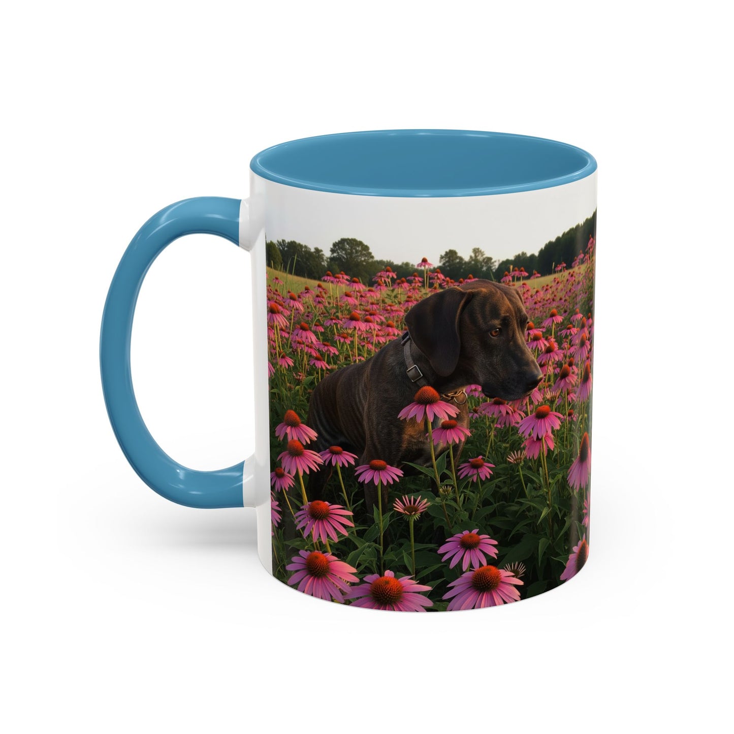 Treeing Tennessee Brindle Accent Coffee Mug - Perfect Gift for Dog Lovers