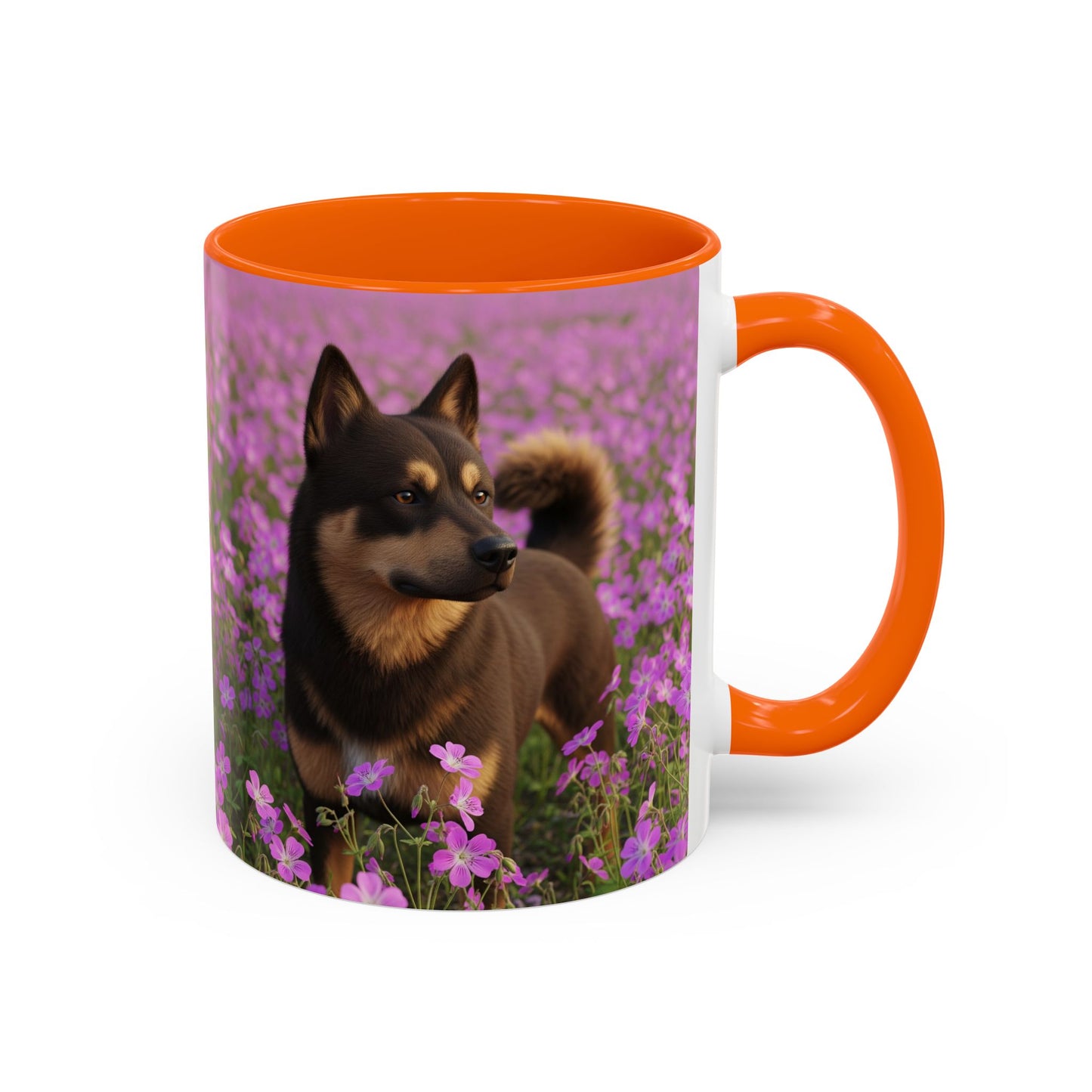 Cadabomb Okami Accent Coffee Mug - Perfect Gift for Dog Lovers