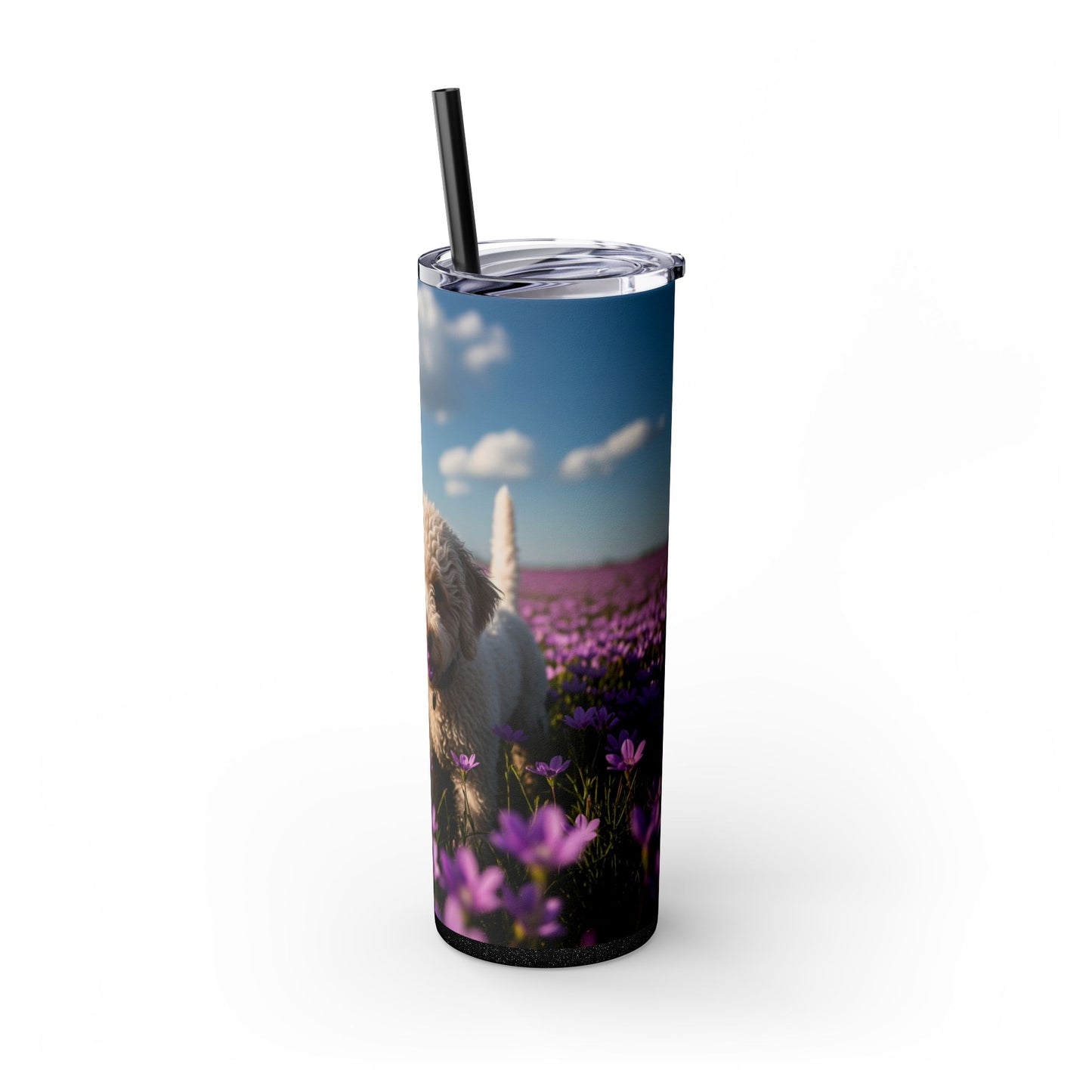 Lagotto Romagnolo Tumbler with Straw, 20oz
