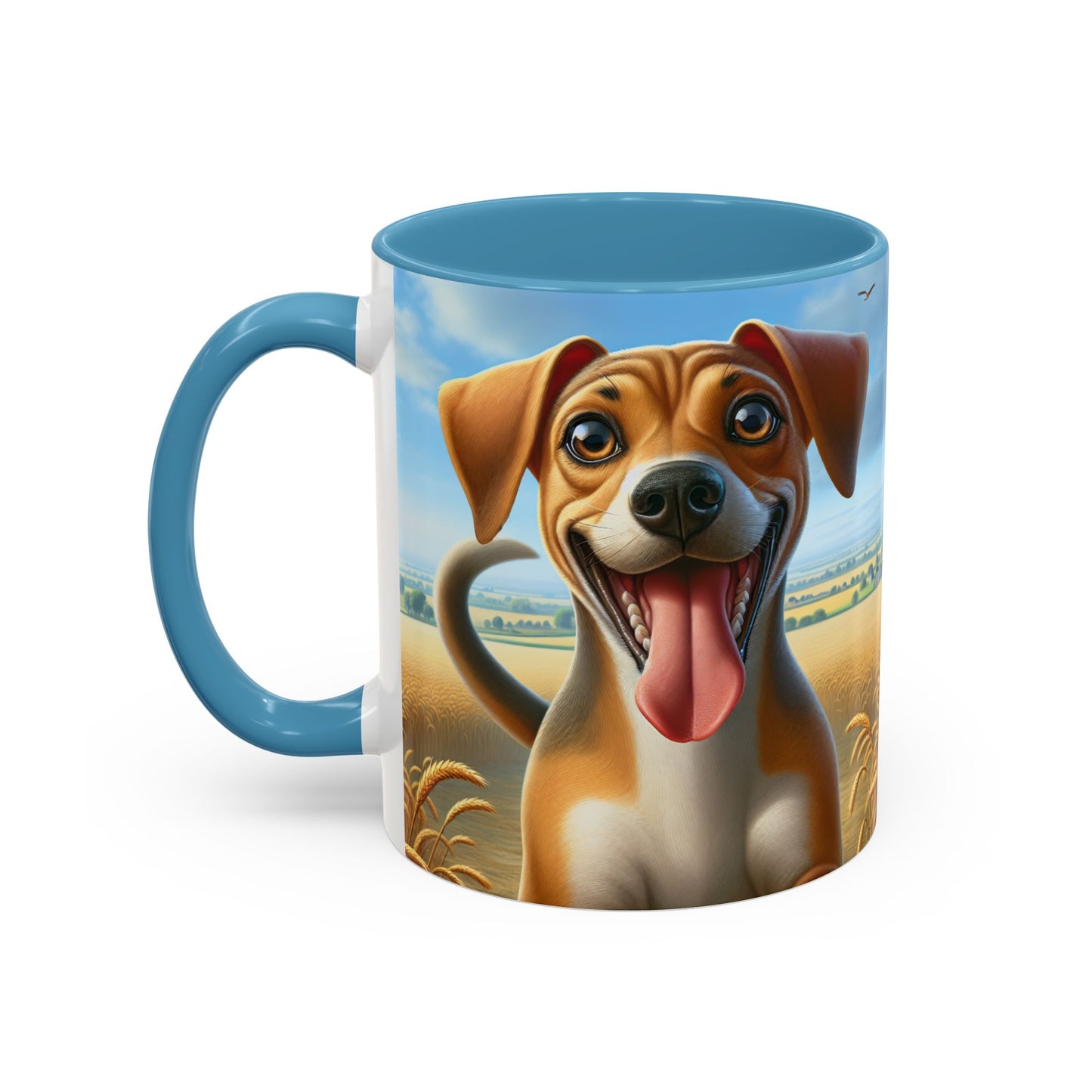 Banjara Hound Accent Coffee Mug - Perfect Gift for Dog Lovers