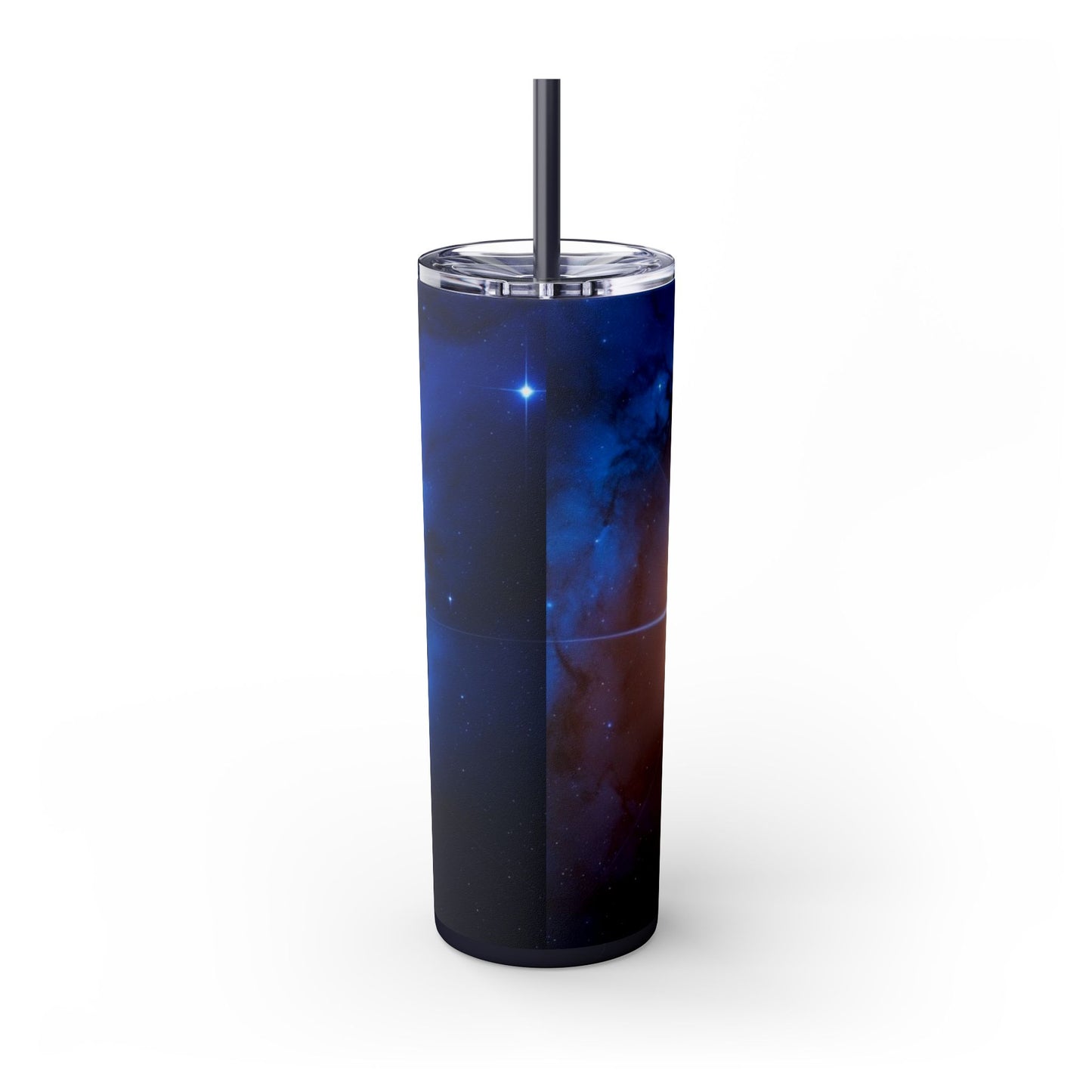 North Star Skinny Tumbler with Straw, 20oz