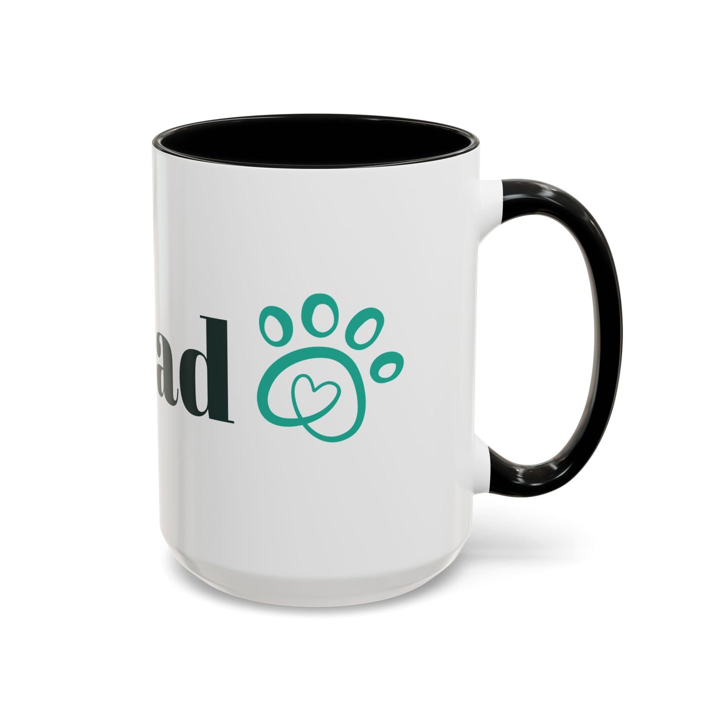 Dog Dad Accent Coffee Mug - Perfect Gift for Dog Lovers