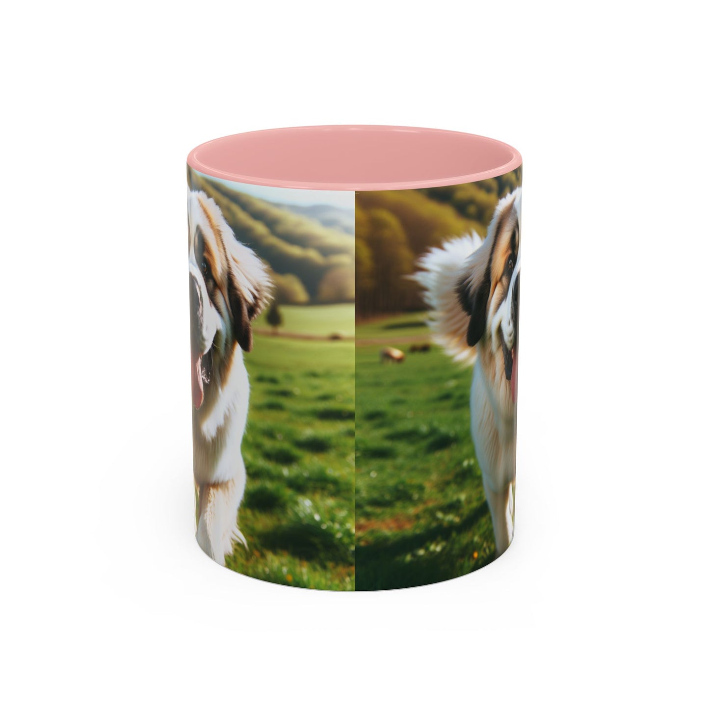 Pyrenean Mastiff Accent Coffee Mug - Perfect Gift for Dog Lovers