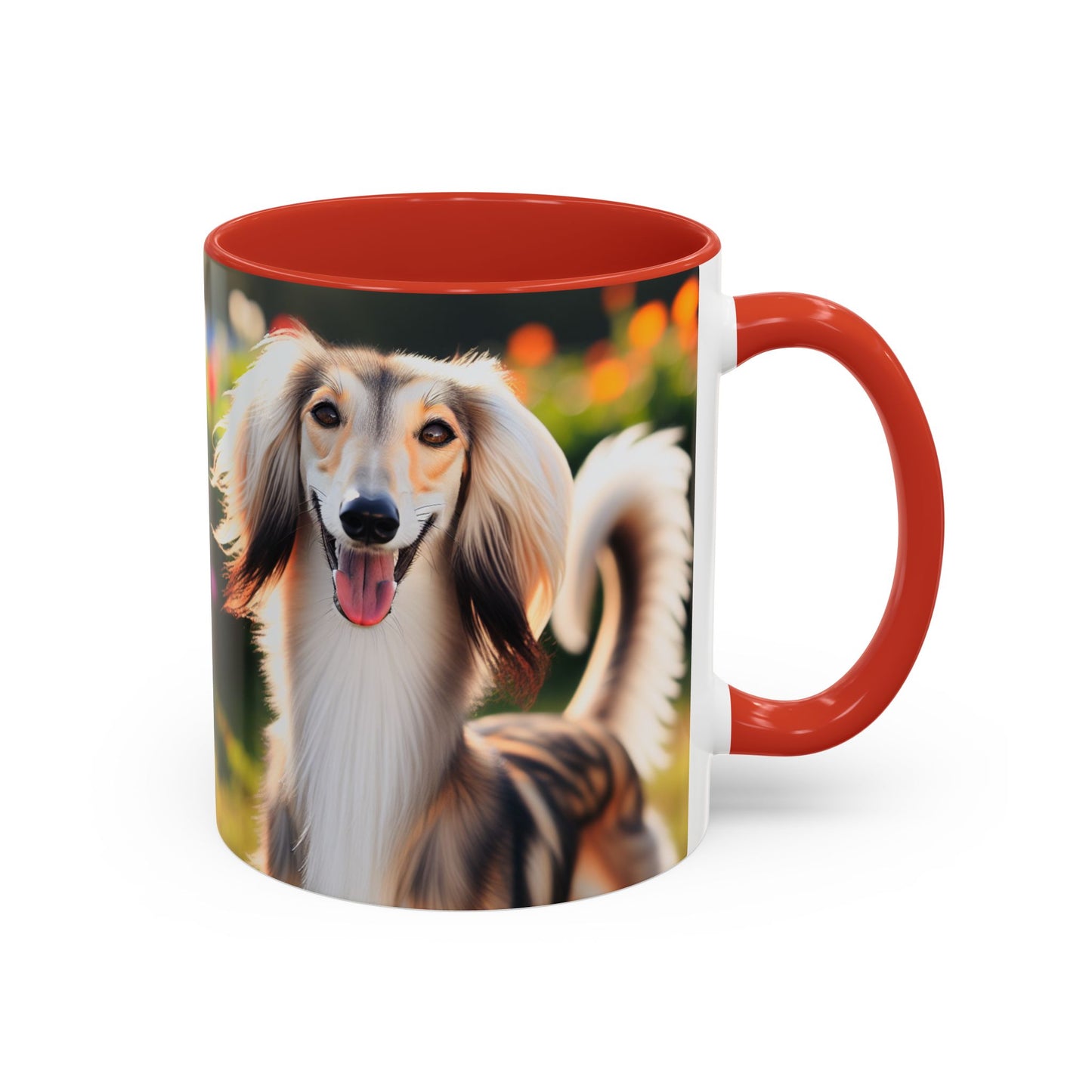 Saluki Accent Coffee Mug - Perfect Gift for Dog Lovers