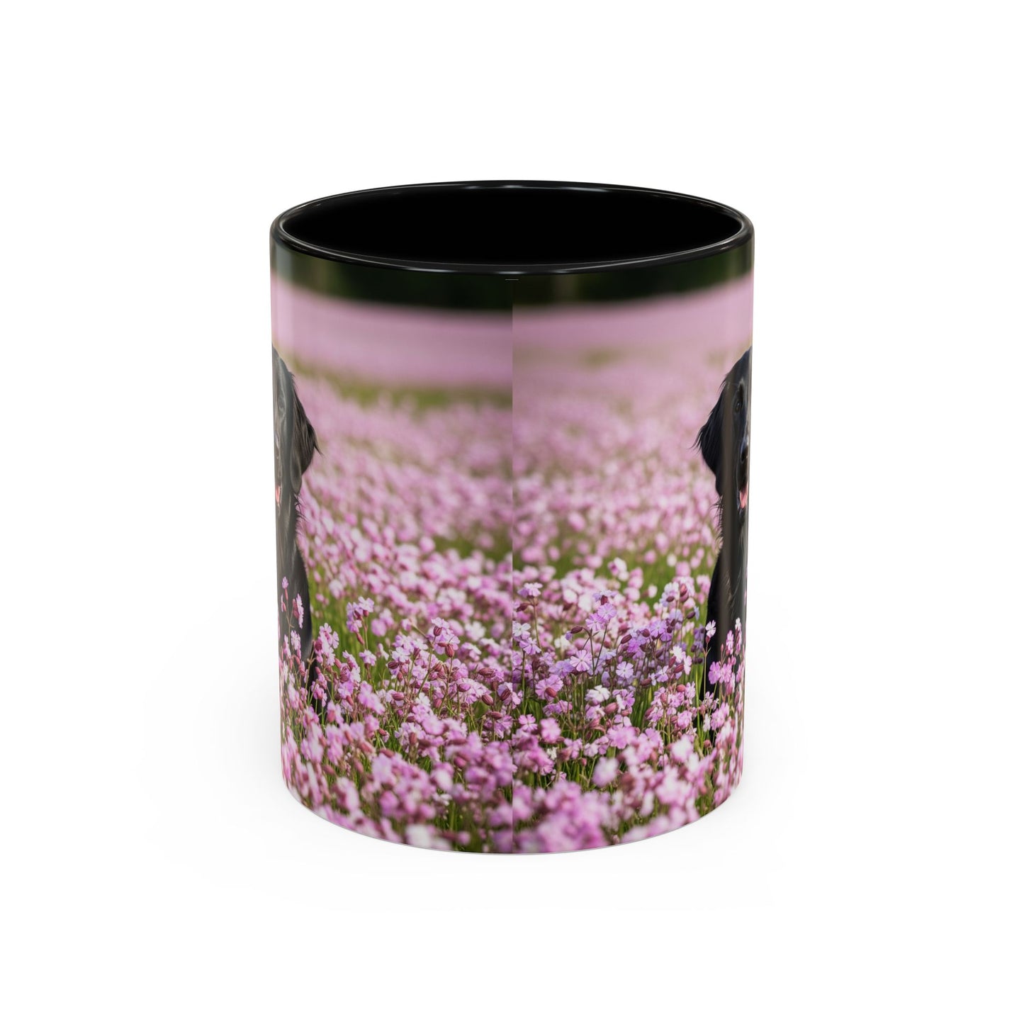 Flat Coated Retriever Accent Coffee Mug - Perfect Gift for Dog Lovers