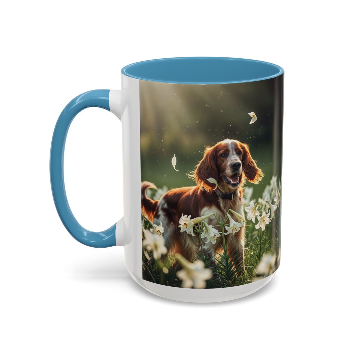 Irish Red and White Setter Accent Coffee Mug - Perfect Gift for Dog Lovers