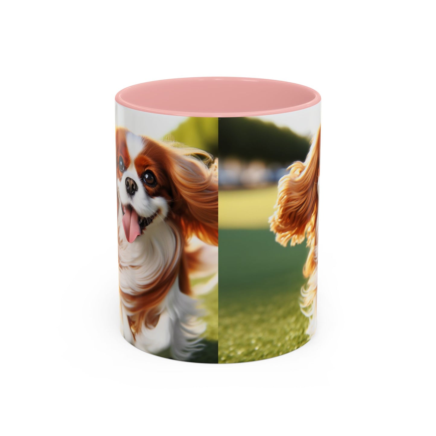 Cavalier King Charles Spaniel Accent Coffee Mug - Perfect Gift for Dog Lovers