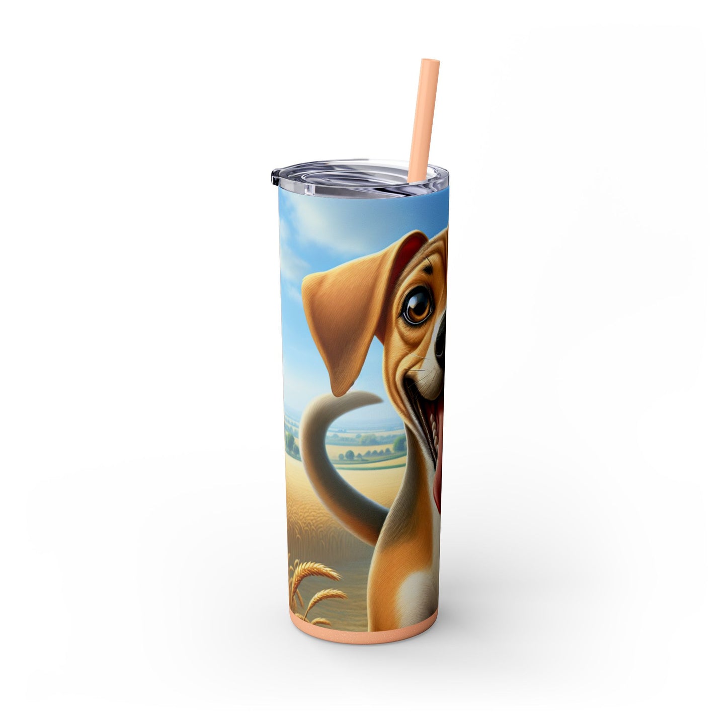 Banjara Hound Tumbler with Straw, 20oz