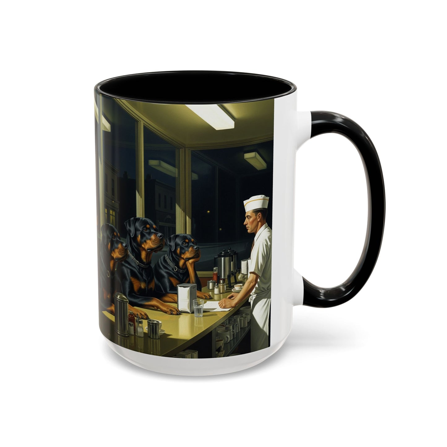 Rottweiler Accent Coffee Mug - Perfect Gift for Dog Lovers