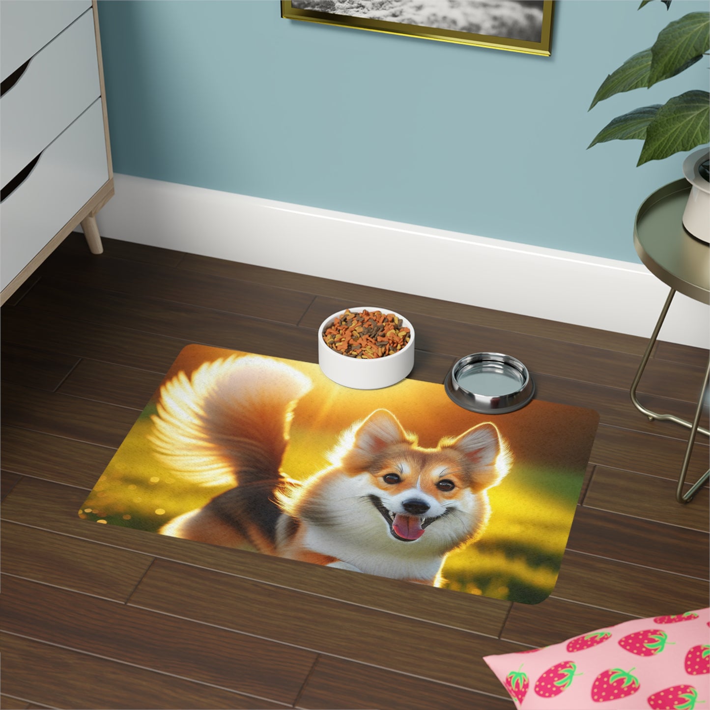Pet Food Mat (12x18) - Norwegian Lundehund