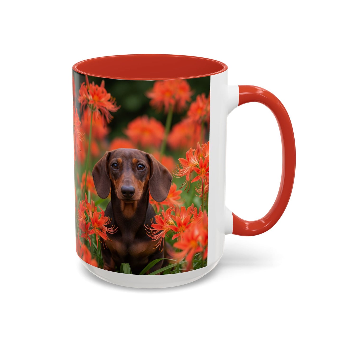 Dachshund Accent Coffee Mug - Perfect Gift for Dog Lovers