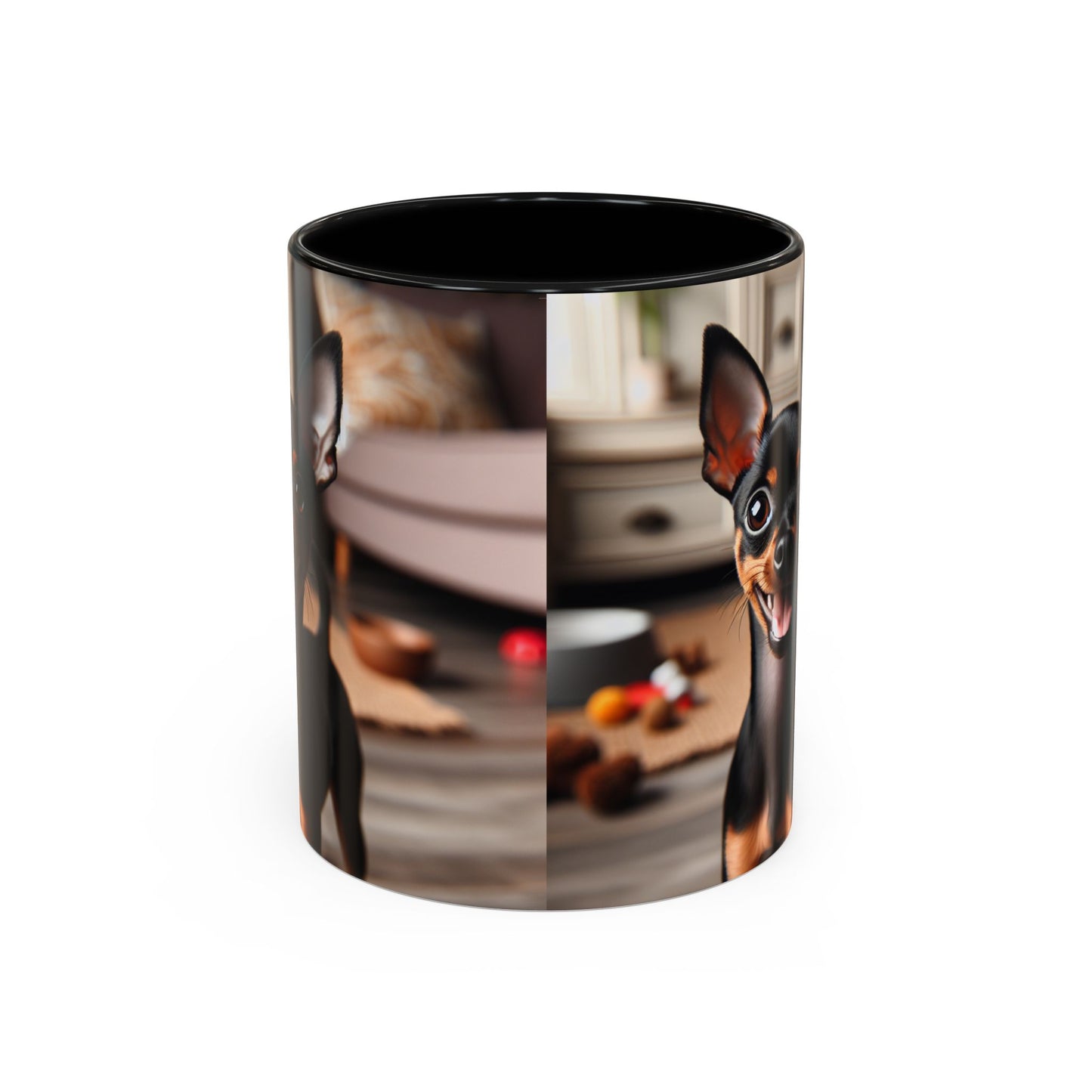 English Toy Terrier Accent Coffee Mug - Perfect Gift for Dog Lovers