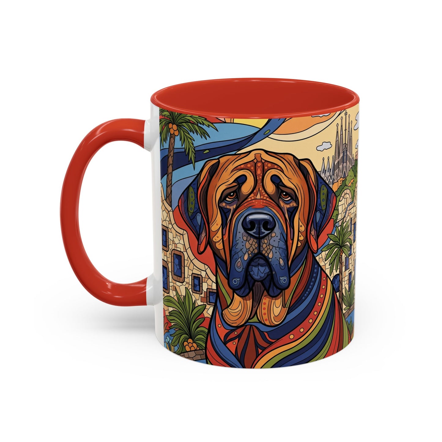 Spanish Mastiff Accent Coffee Mug - Perfect Gift for Dog Lovers