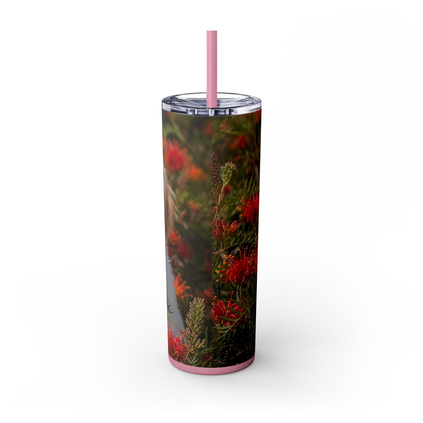 Labradoodle Tumbler with Straw, 20oz