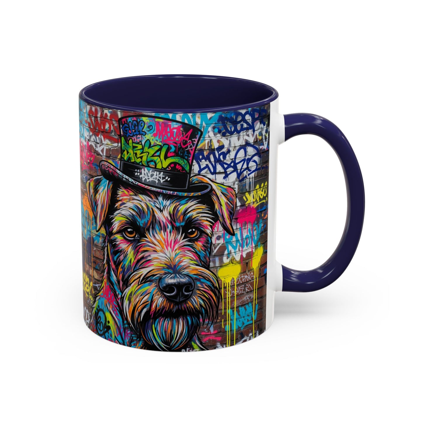 Teddy Roosevelt Terrier Accent Coffee Mug - Perfect Gift for Dog Lovers