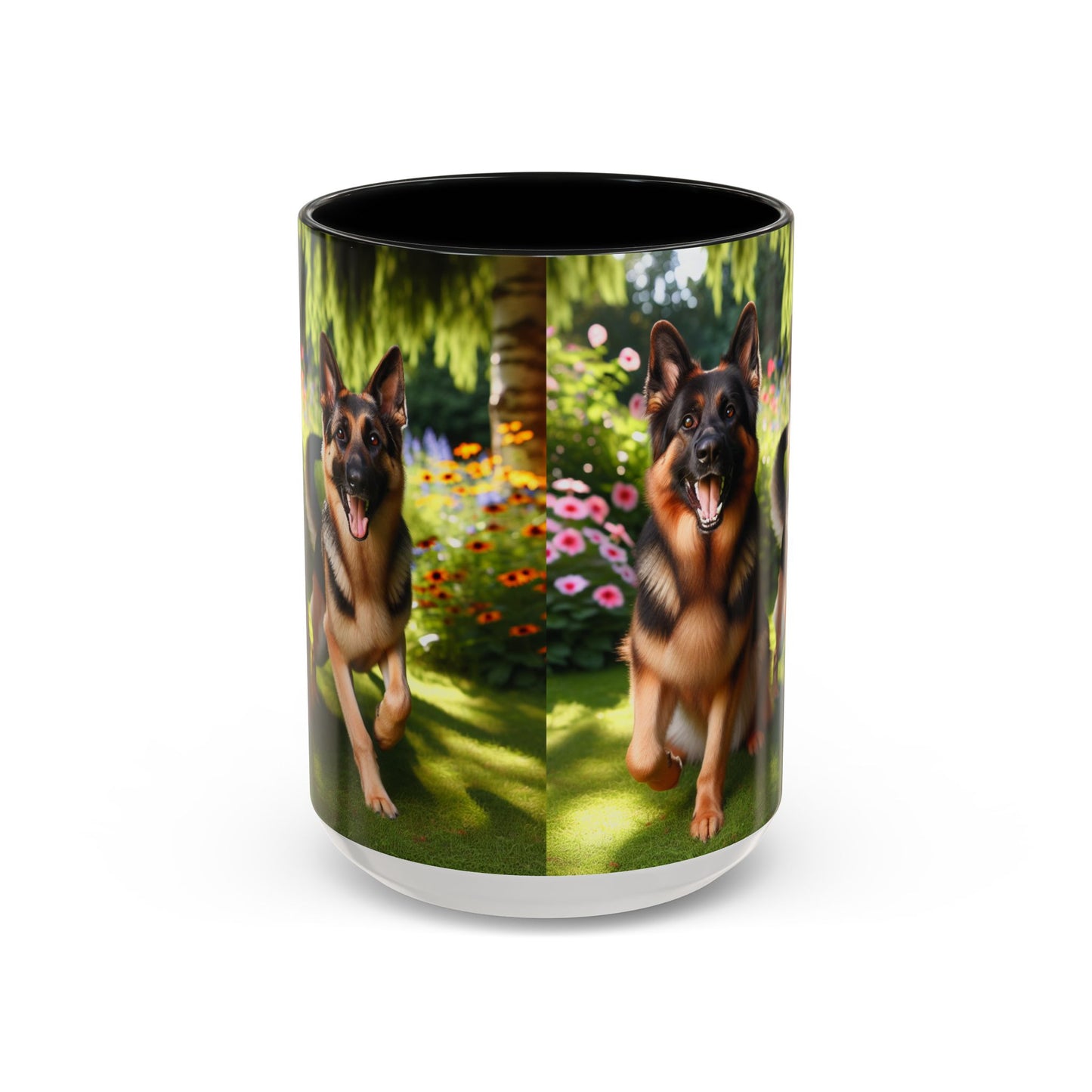 German Shepherd Accent Coffee Mug - Perfect Gift for Dog Lovers