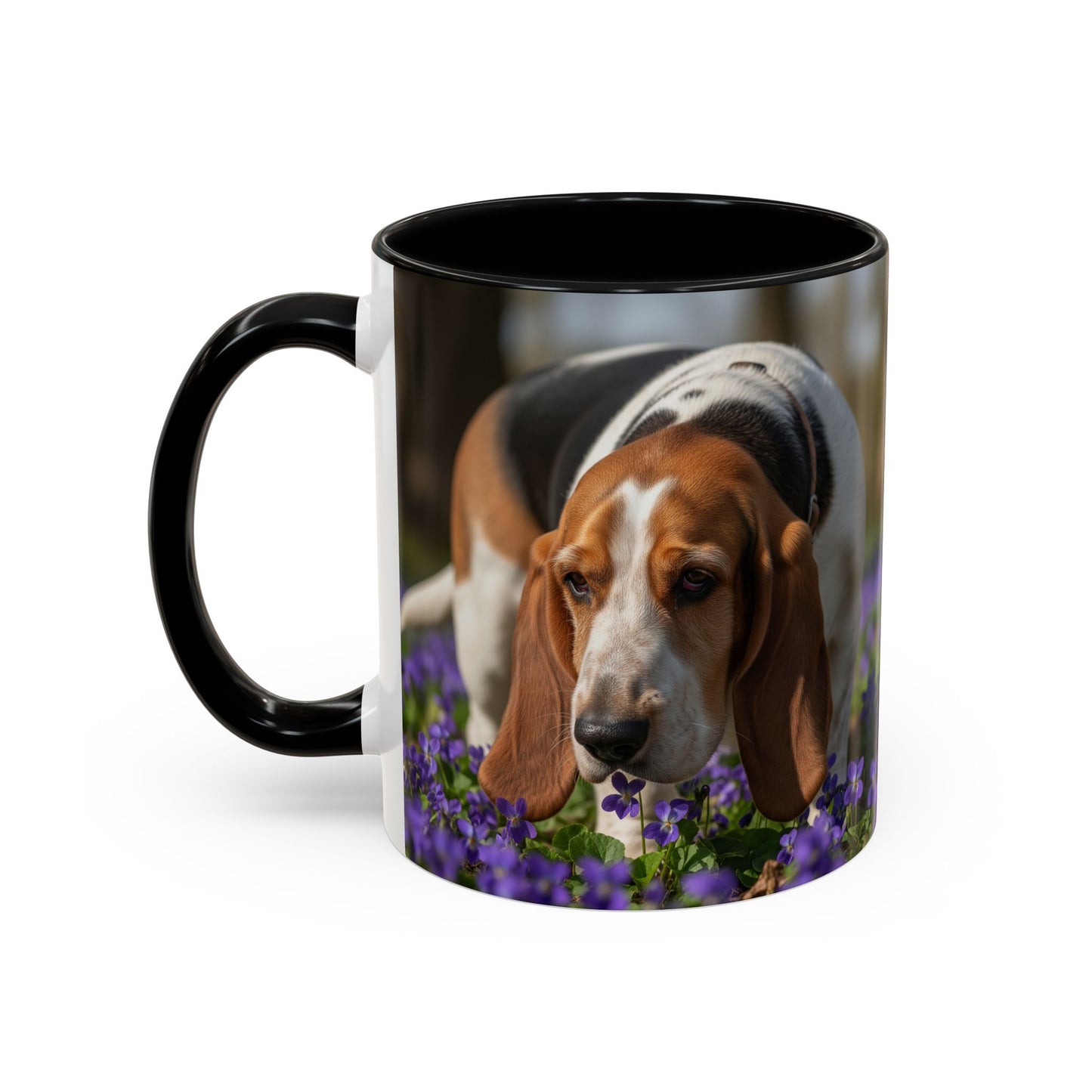 Grand Basset Griffon Vendeen Accent Coffee Mug - Perfect Gift for Dog Lovers