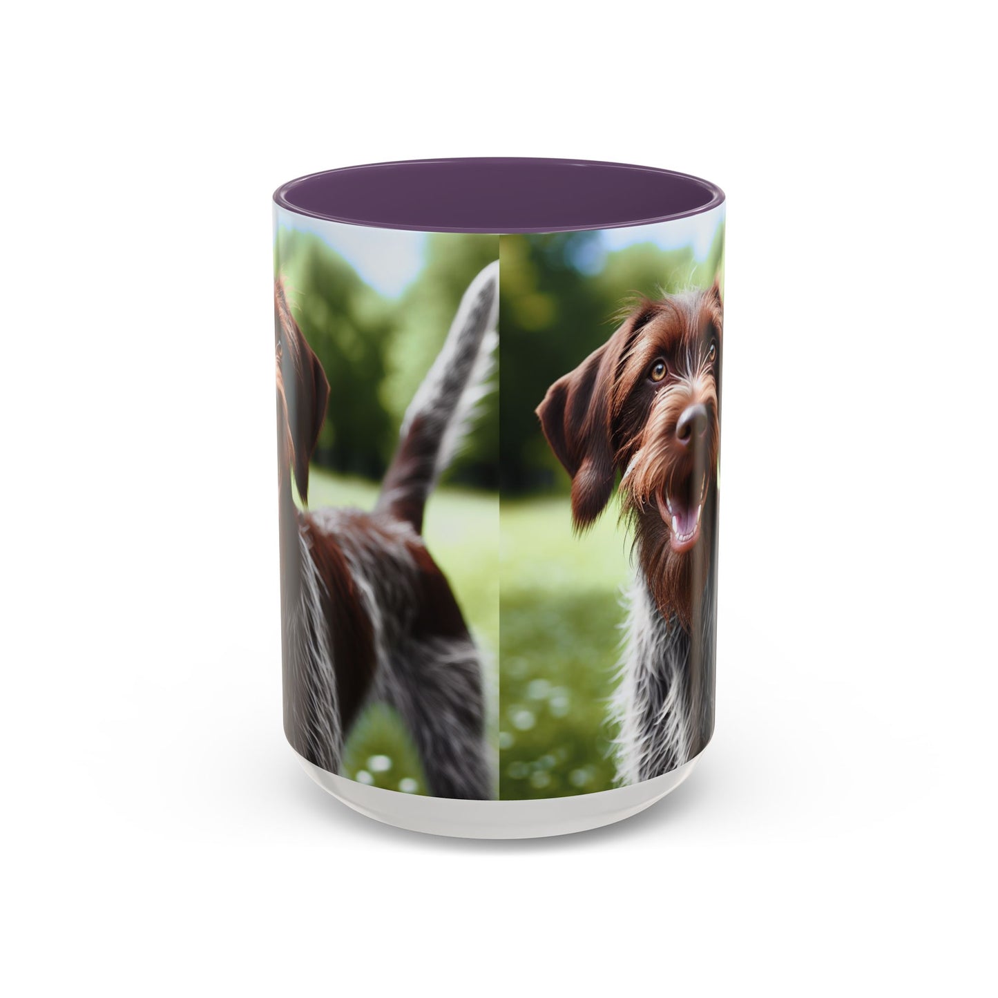Wirehaired Slovakian Pointer Accent Coffee Mug - Perfect Gift for Dog Lovers