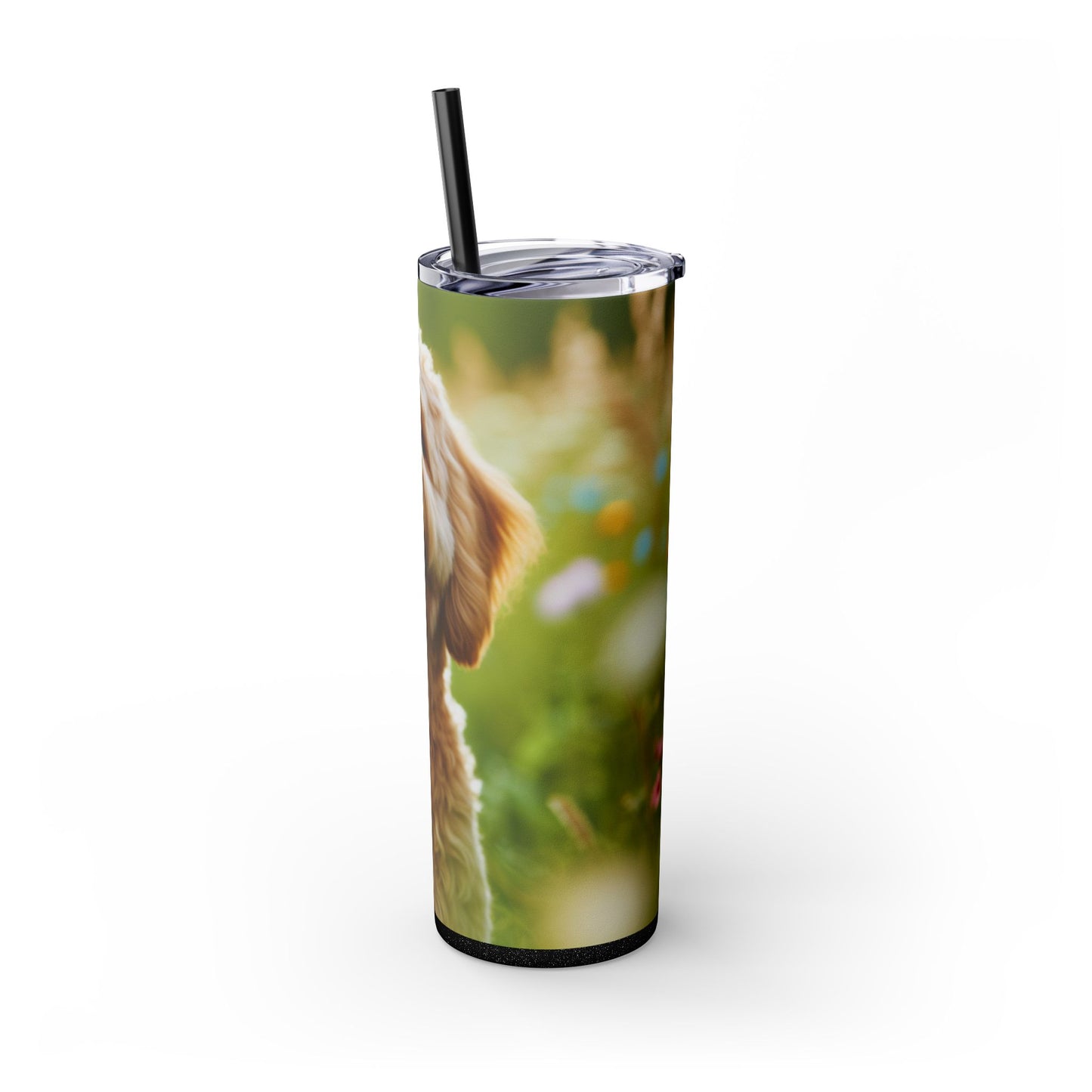 Labradoodle Tumbler with Straw, 20oz