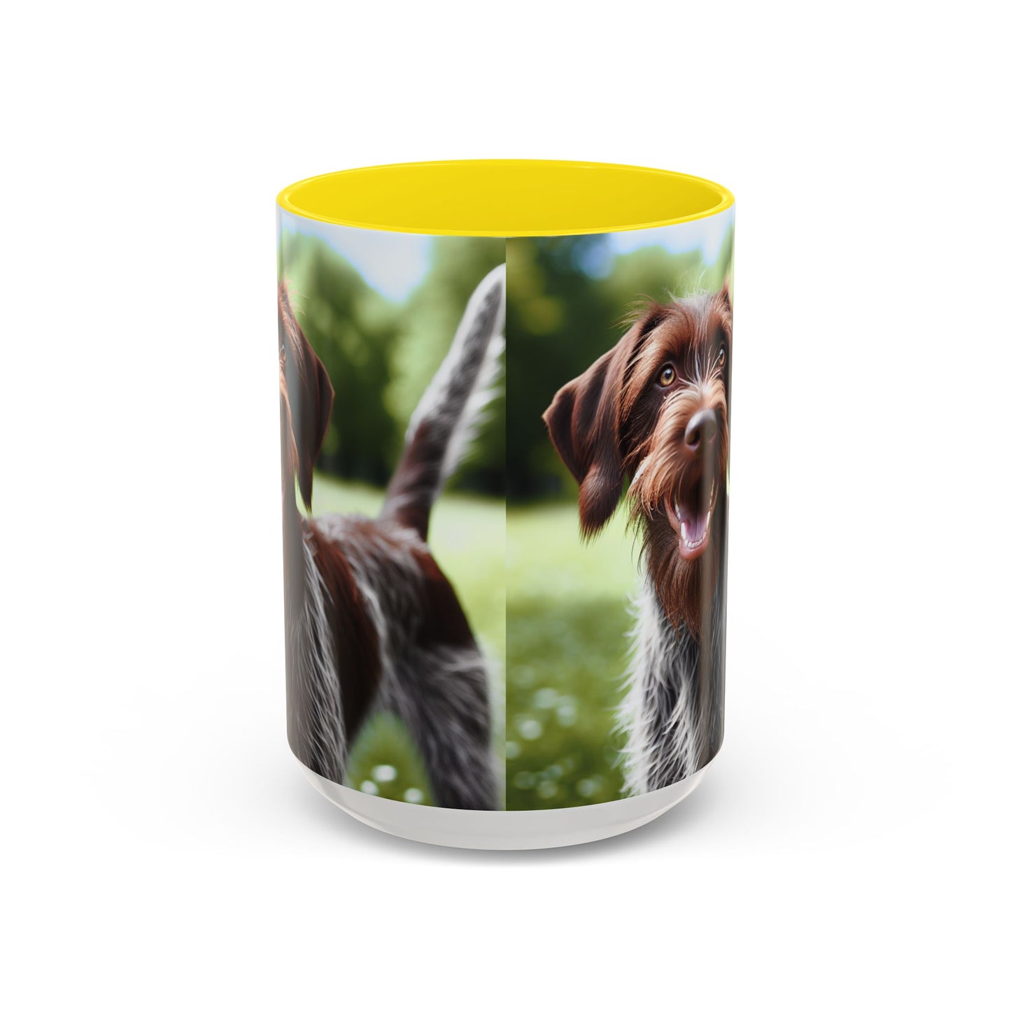 Wirehaired Slovakian Pointer Accent Coffee Mug - Perfect Gift for Dog Lovers