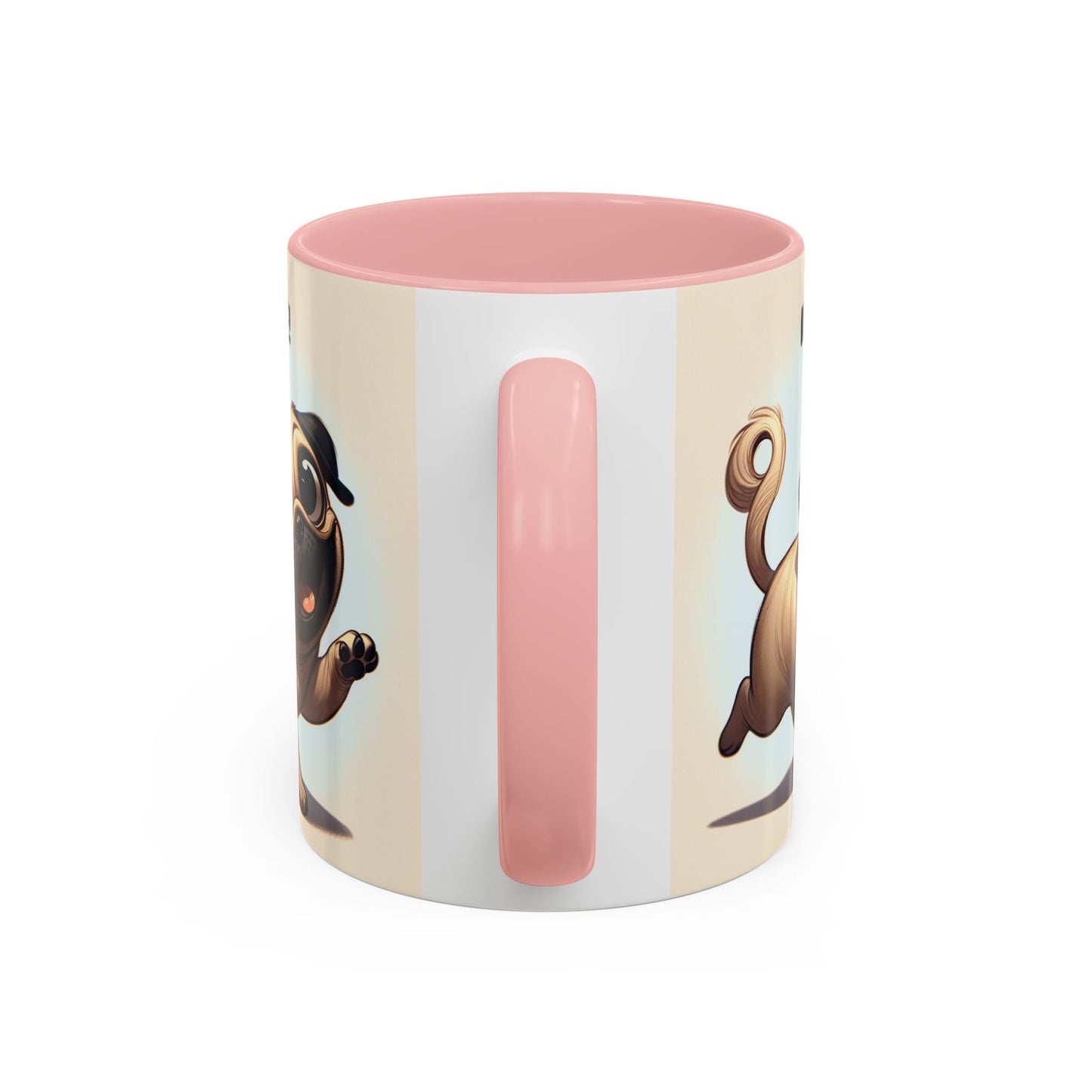 Pug Accent Coffee Mug - Perfect Gift for Dog Lovers